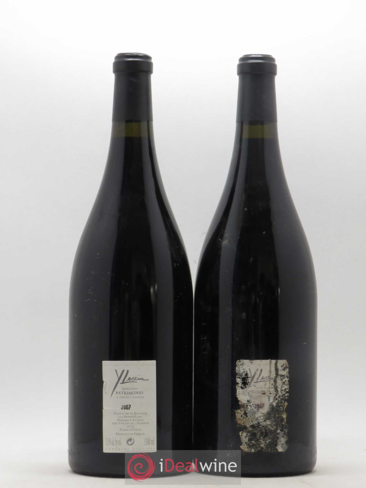 Patrimonio Domaine d' E. Croce Yves Leccia 2007 - Lot de 2 magnums - 1