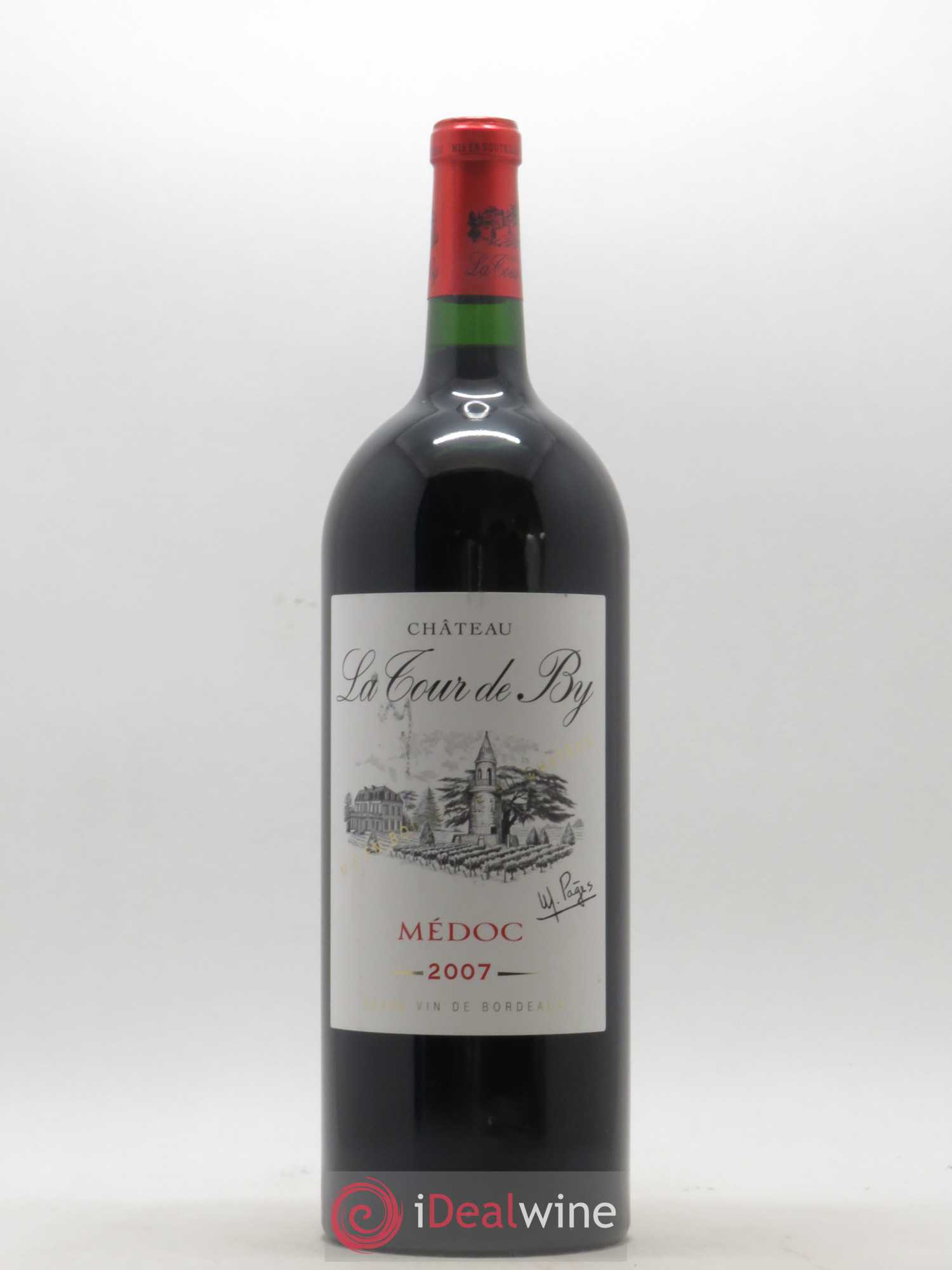 Château La Tour de By Cru Bourgeois 2007 - Lot de 1 magnum - 0