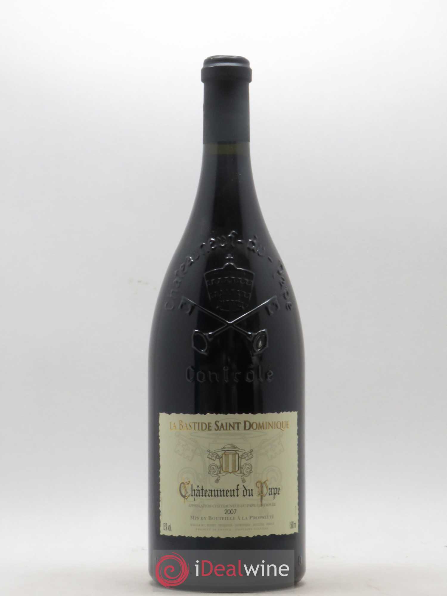 Châteauneuf-du-Pape Domaine La Bastide St Dominique 2007 - Posten von 1 Magnum - 0