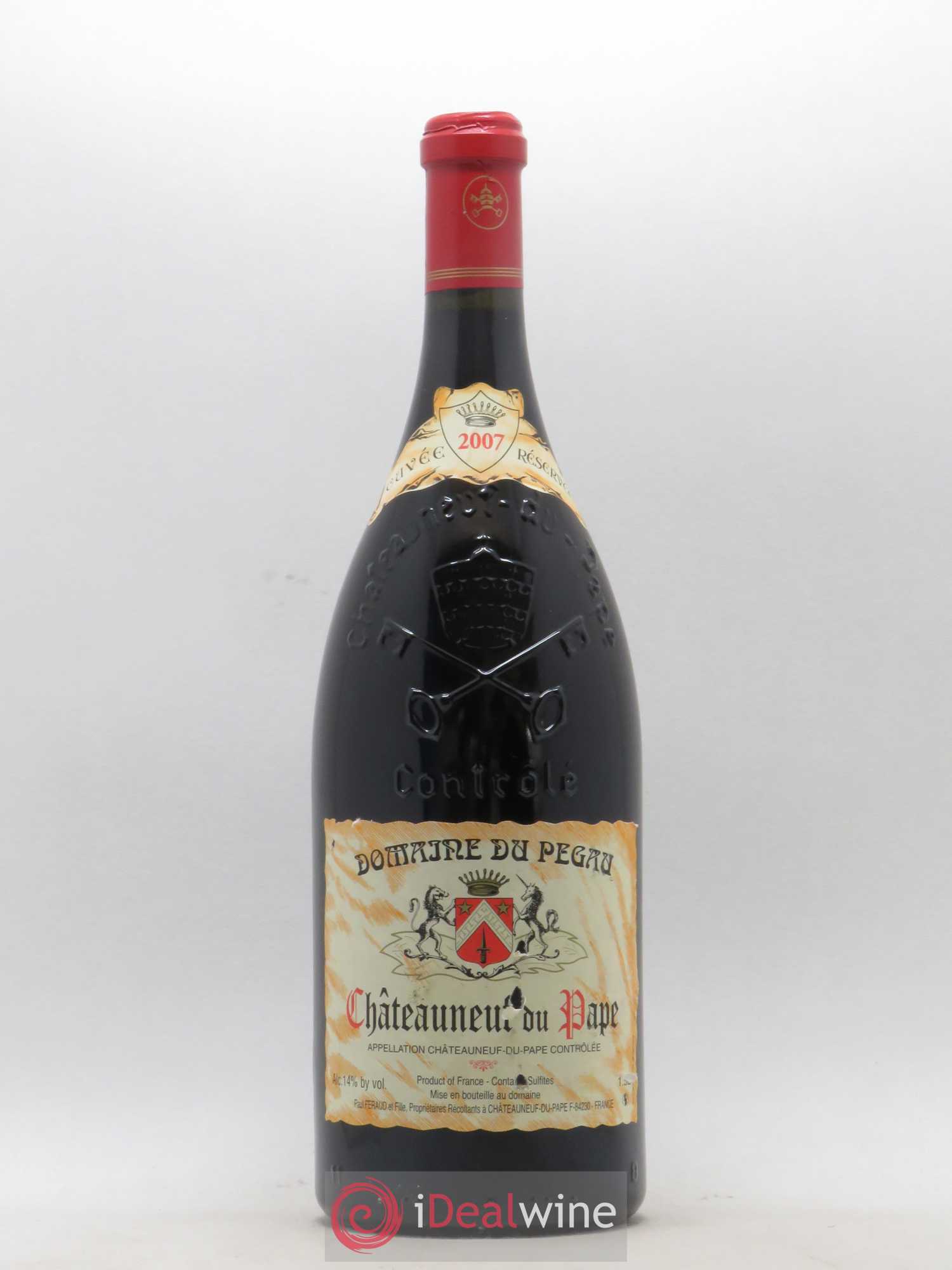 Châteauneuf-du-Pape Domaine du Pégau Cuvée Réservée Paul et Laurence Féraud 2007 - Lot de 1 magnum - 0