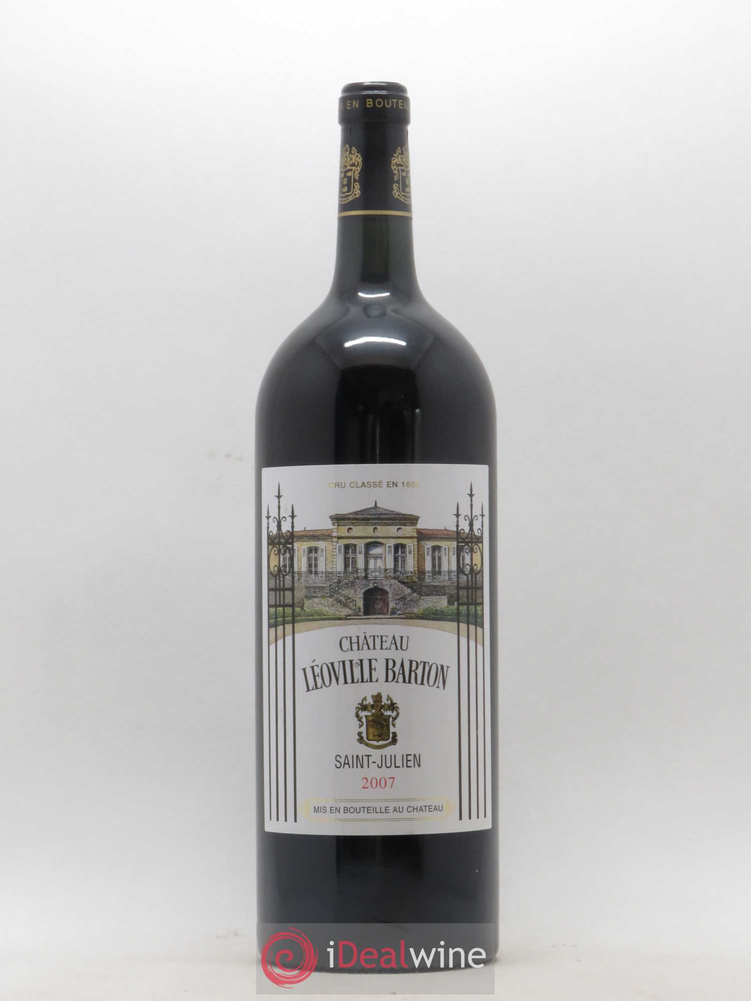 Château Léoville Barton 2ème Grand Cru Classé 2007 - Lot de 1 magnum - 0
