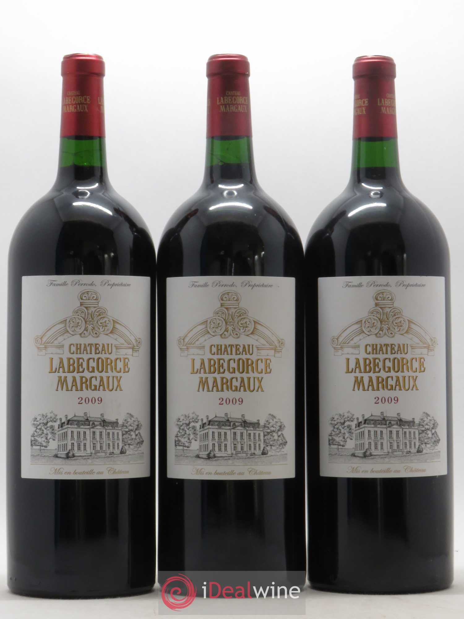 Château Labegorce Cru Bourgeois 2009 - Lot de 3 magnums - 0