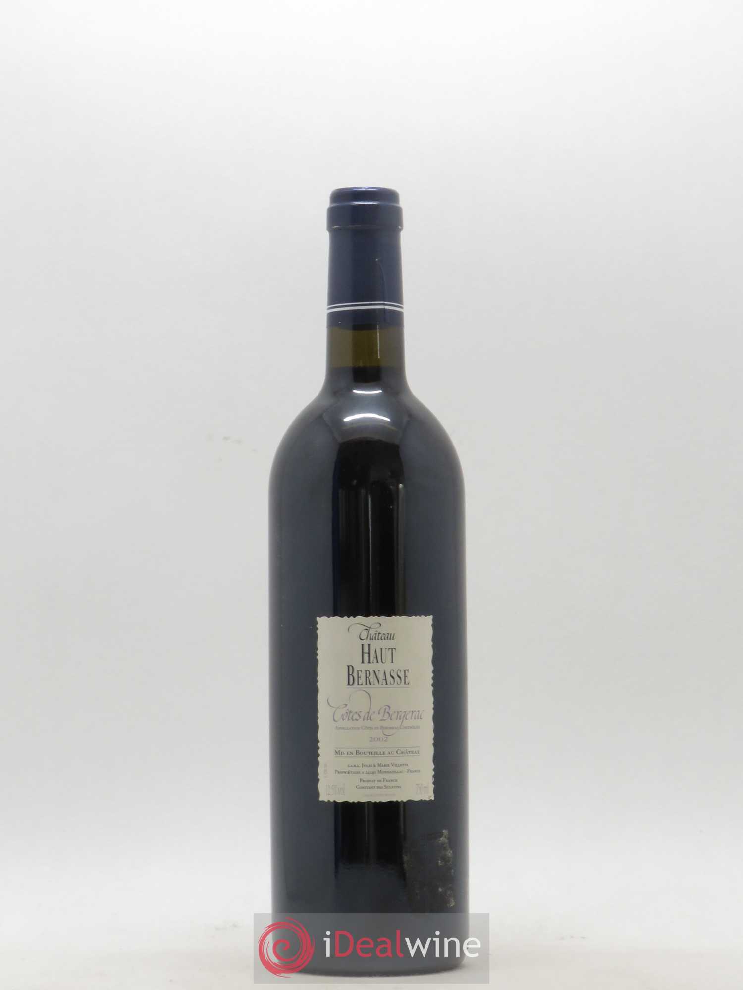 Côtes de Bergerac Château Haut Barnasse 2002 - Posten von 1 Flasche - 1