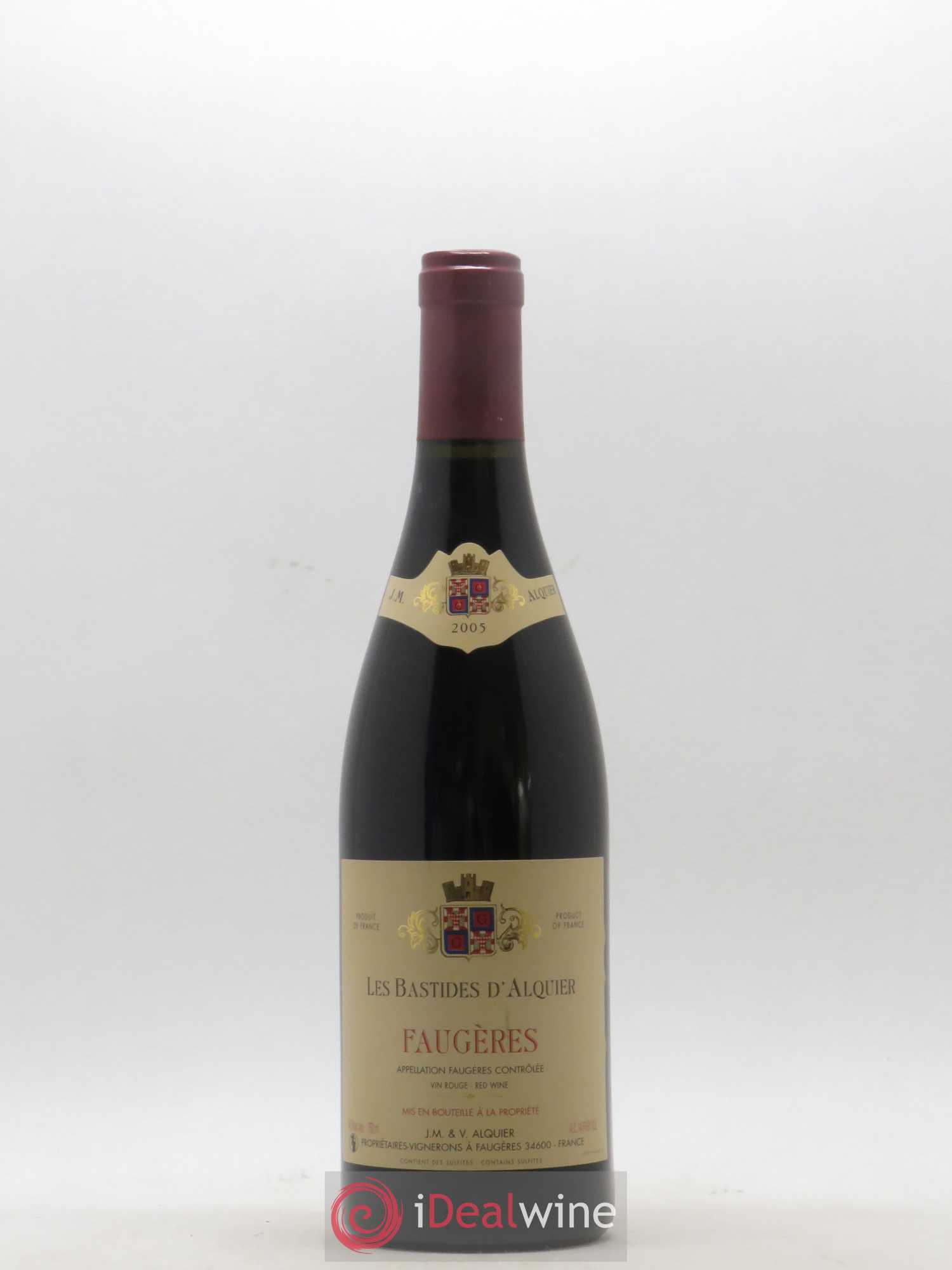 Faugères Domaine Jean-Michel Alquier Les Bastides d'Alquier 2005 - Lot de 1 bouteille - 0