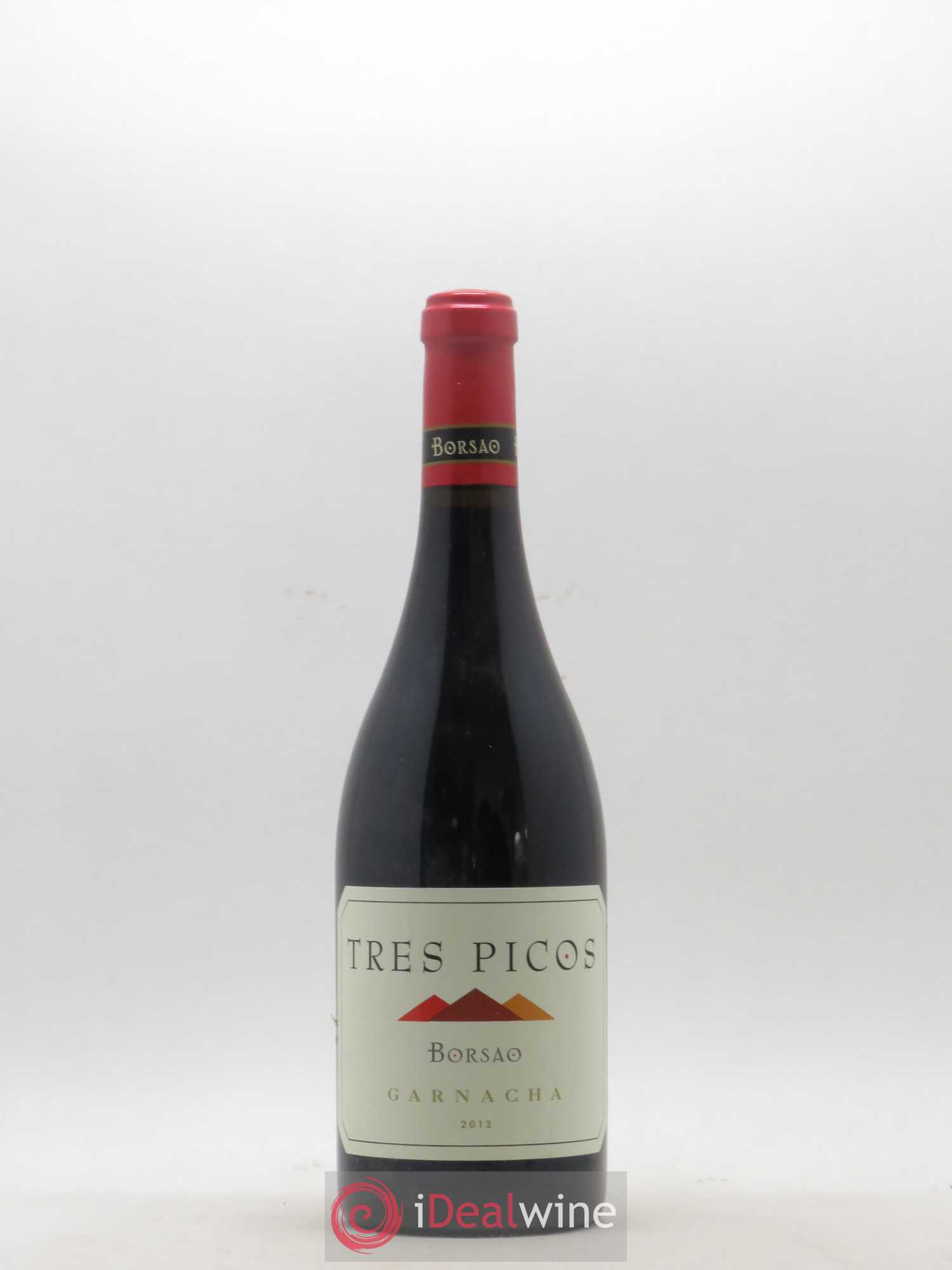 Espagne Campo de Borja Bodegas Borsao Tres Picos Garnacha 2012 - Posten von 1 Flasche - 0