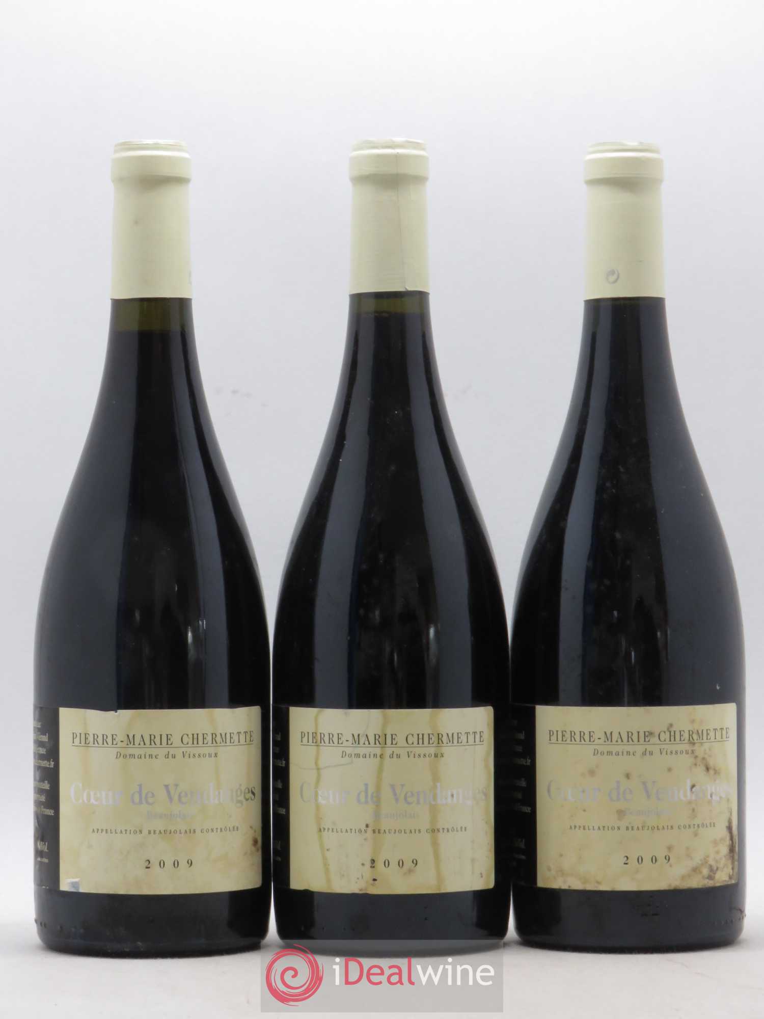 Beaujolais Domaine du Vissoux Coeur de Vendanges 2009 - Posten von 3 Flaschen - 0
