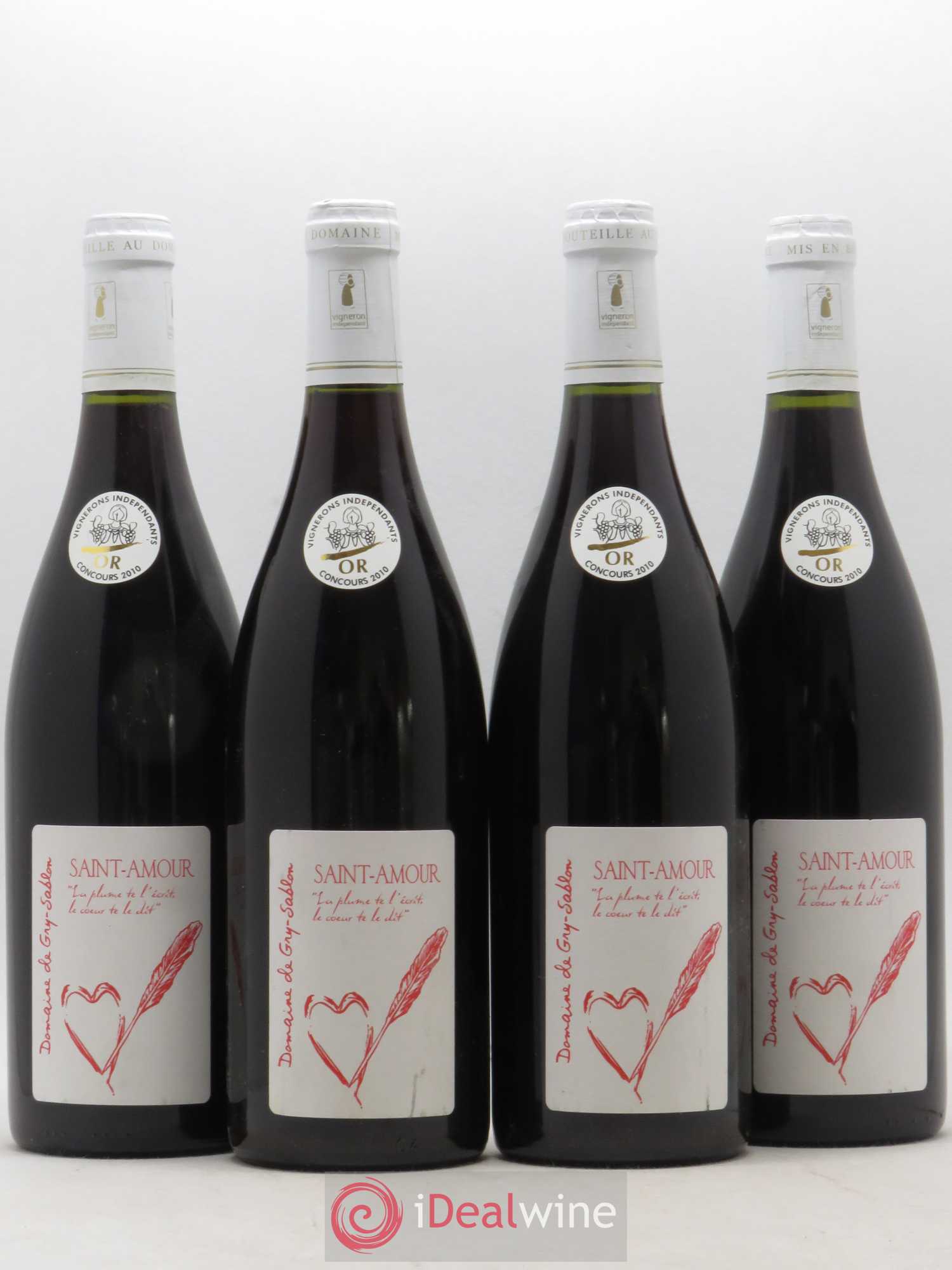 Saint-Amour Domaine De Gry-Sablon 2009 - Posten von 4 Flaschen - 0