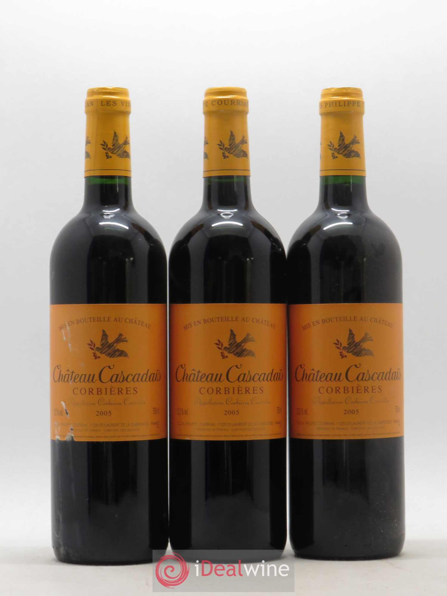 Corbières Domaine Cascadais 2005 - Posten von 3 Flaschen - 0