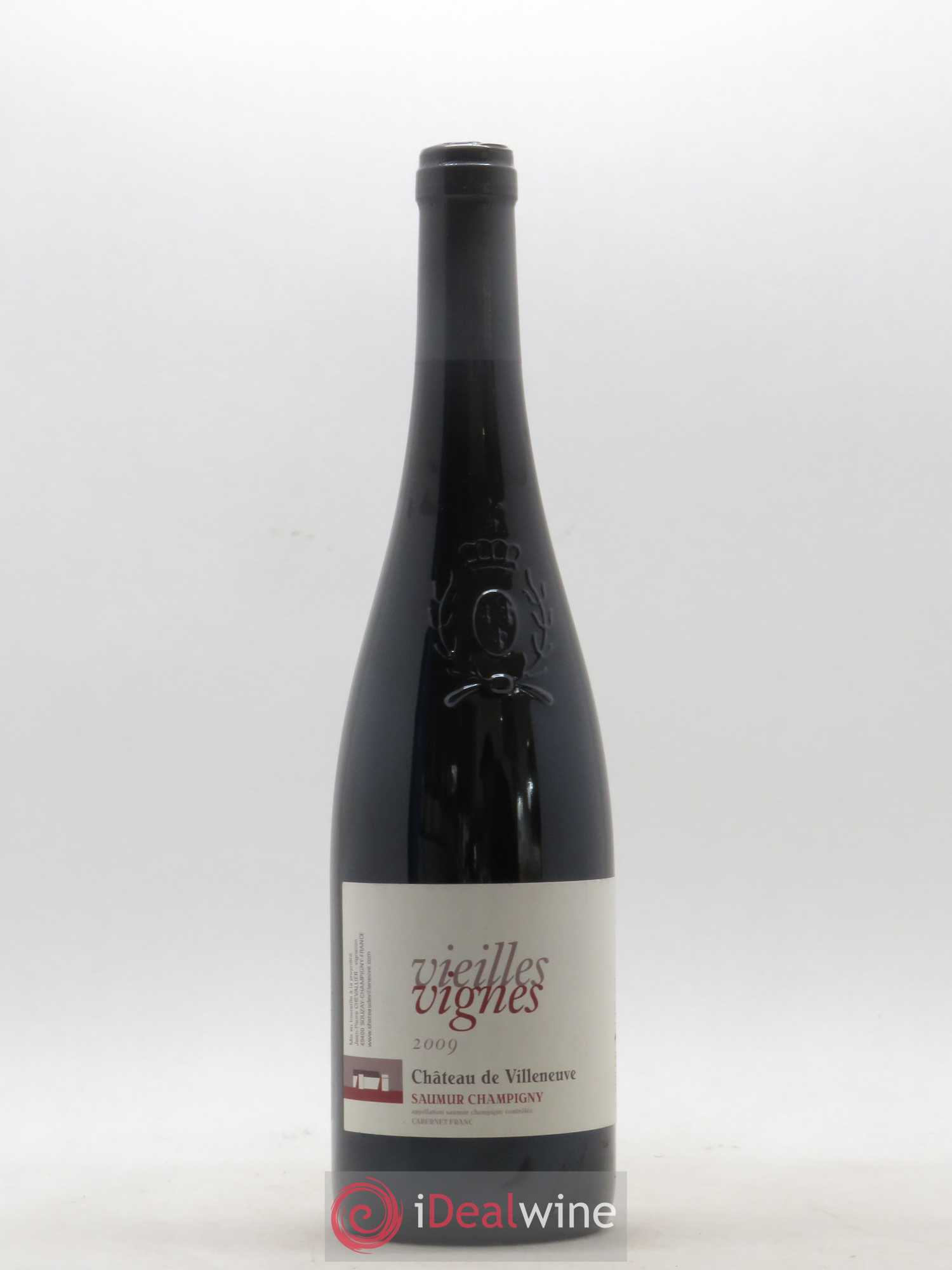 Saumur-Champigny Vieilles Vignes Château de Villeneuve 2009 - Lot de 1 bouteille - 0