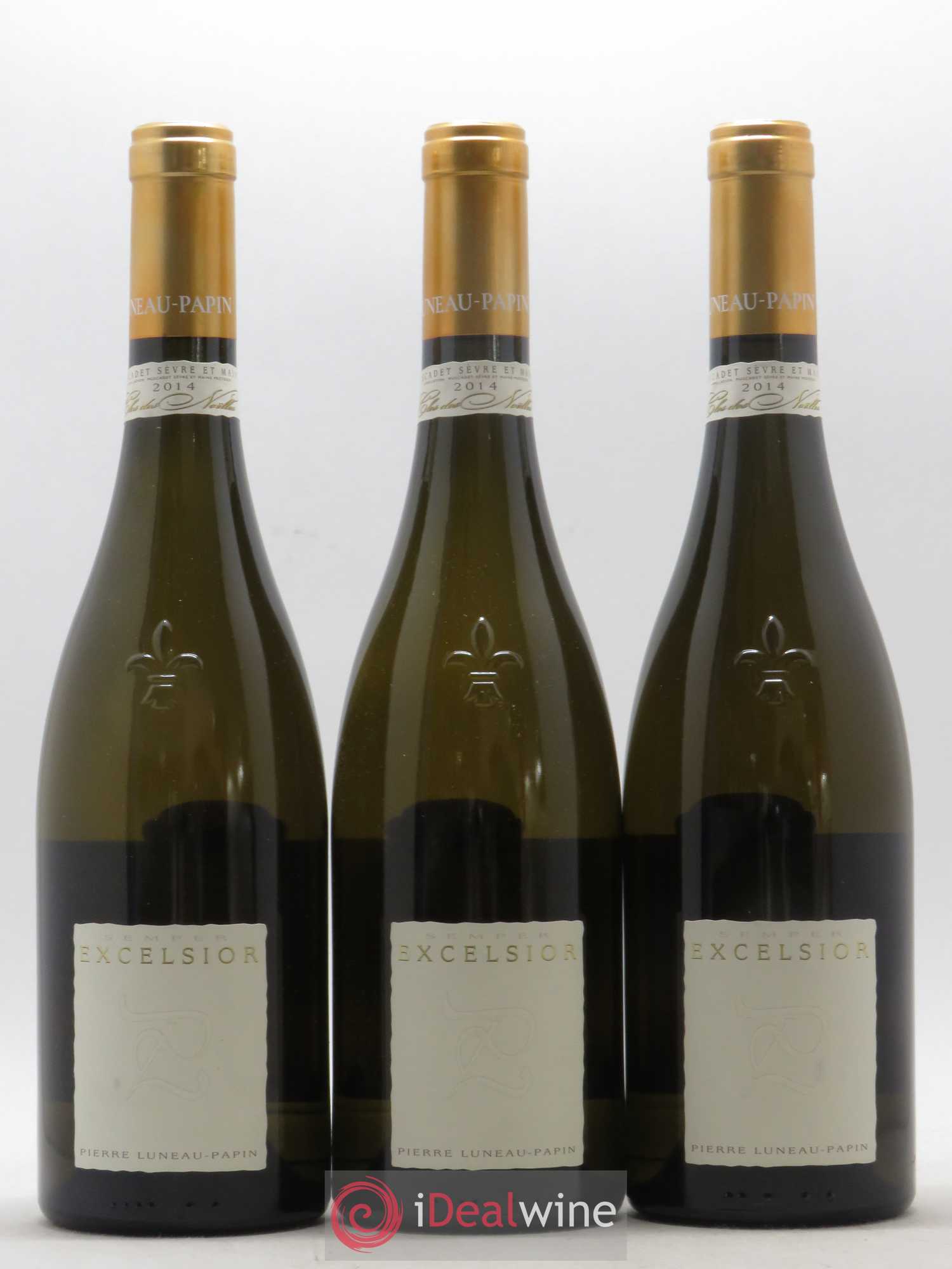Muscadet Excelsior Domaine Luneau Papin 2014 - Posten von 3 Flaschen - 0