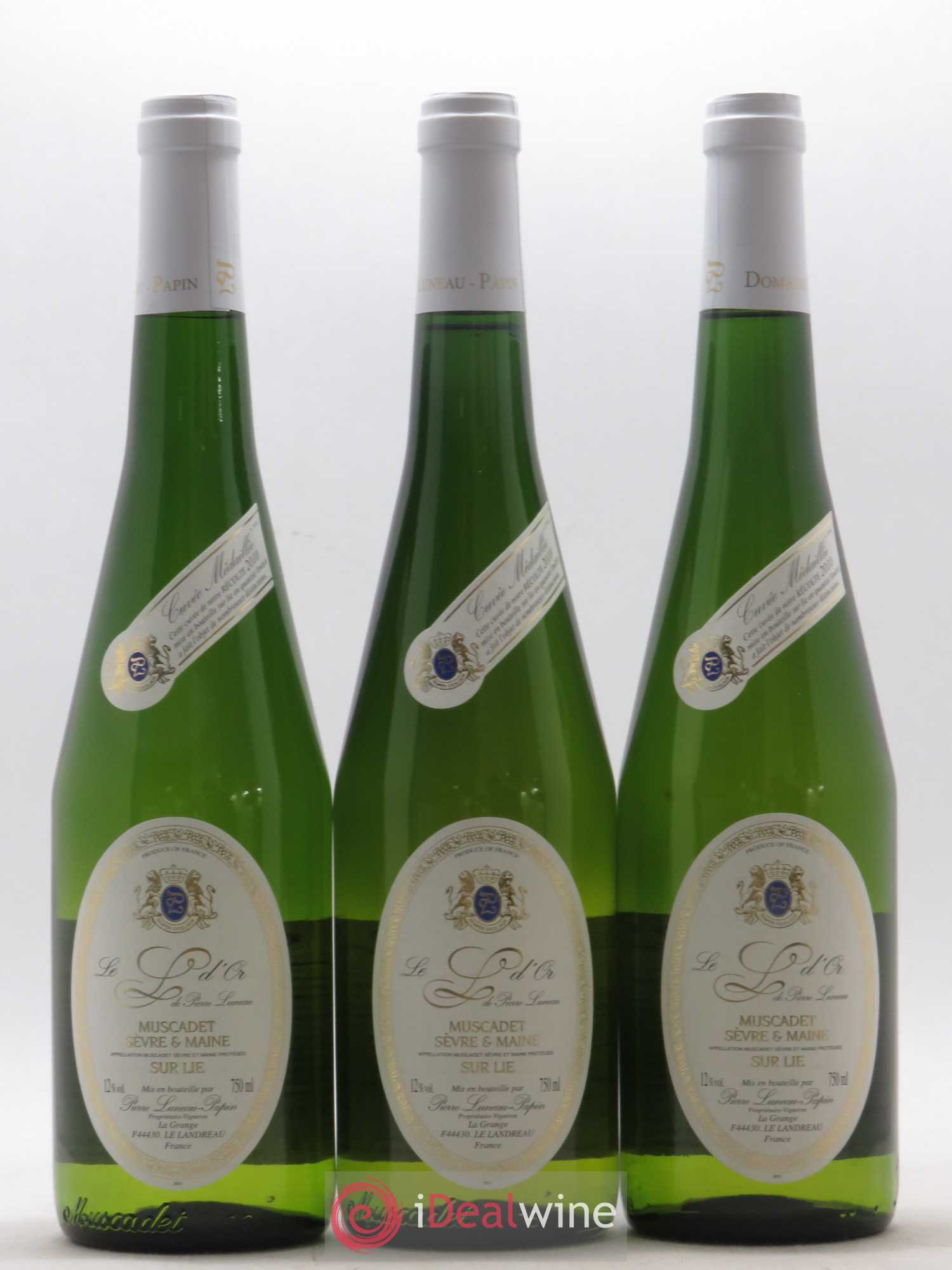 Muscadet-Sèvre-et-Maine L D'Or Luneau-Papin 2010 - Lot de 3 bouteilles - 0