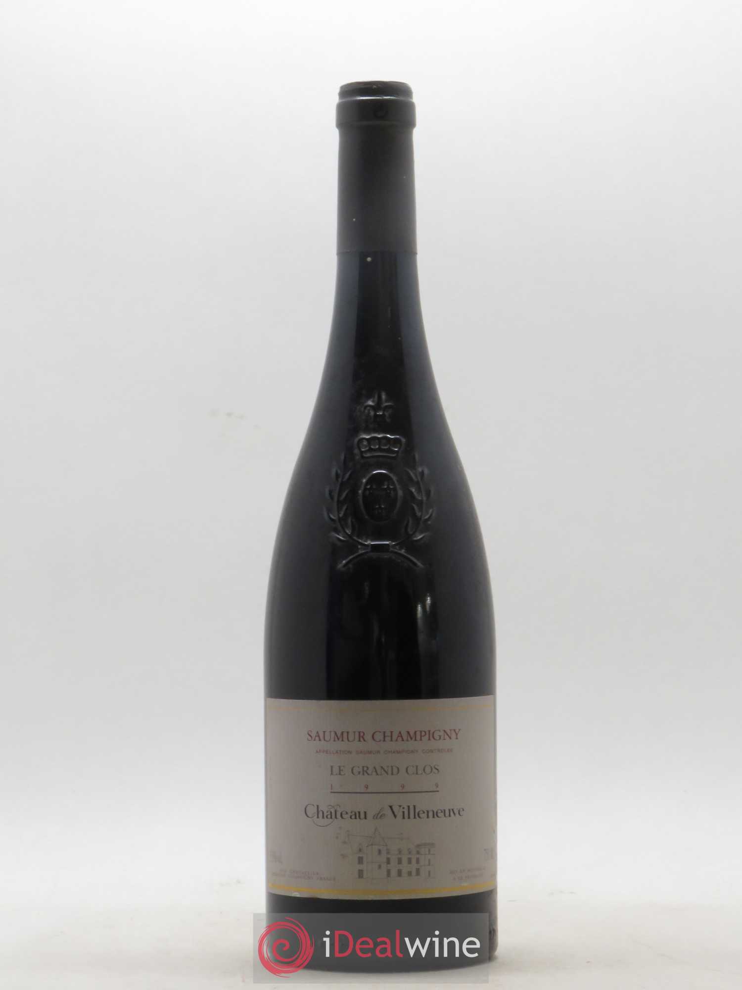 Saumur-Champigny Le Grand Clos Château de Villeneuve 1999 - Lot de 1 bouteille - 0