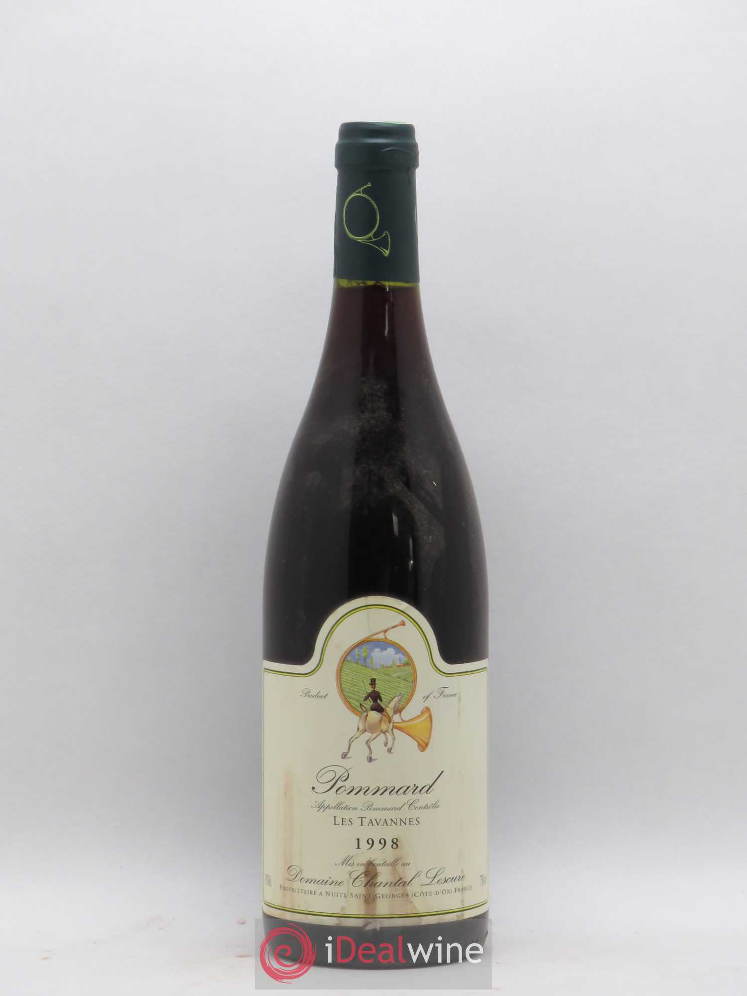 Pommard Les Tavannes Chantal Lescure (Domaine) 1998 - Posten von 1 Flasche - 0