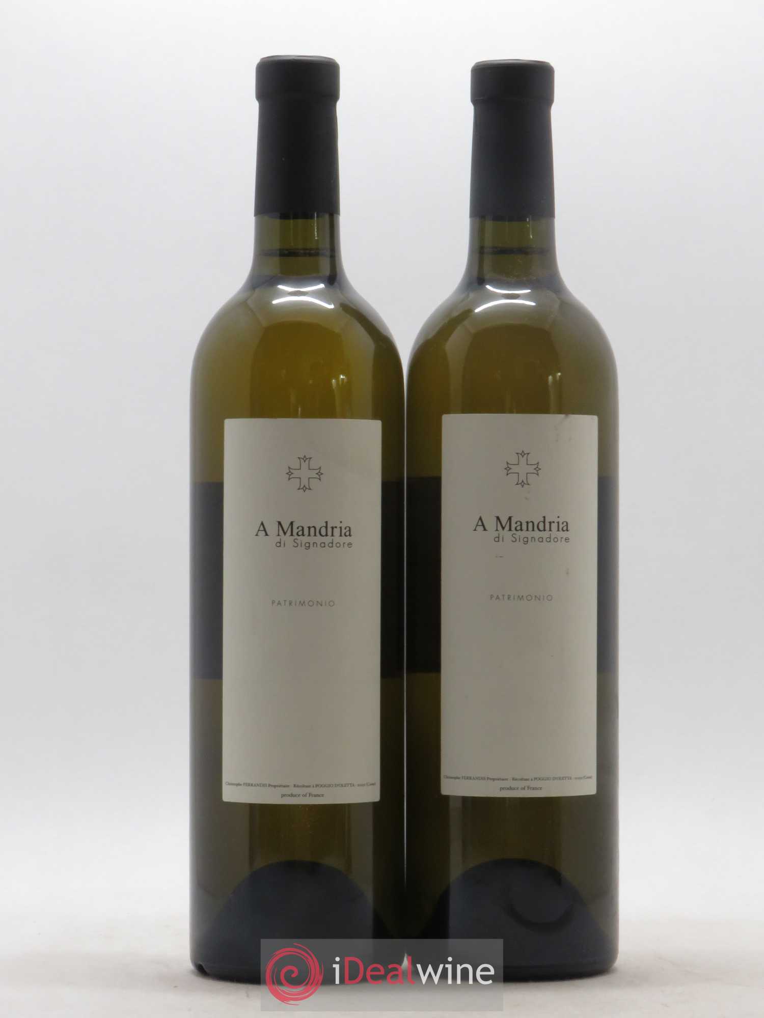 Patrimonio Clos Signadore A Mandria Christophe Ferrandis 2008 - Lot de 2 bouteilles - 0