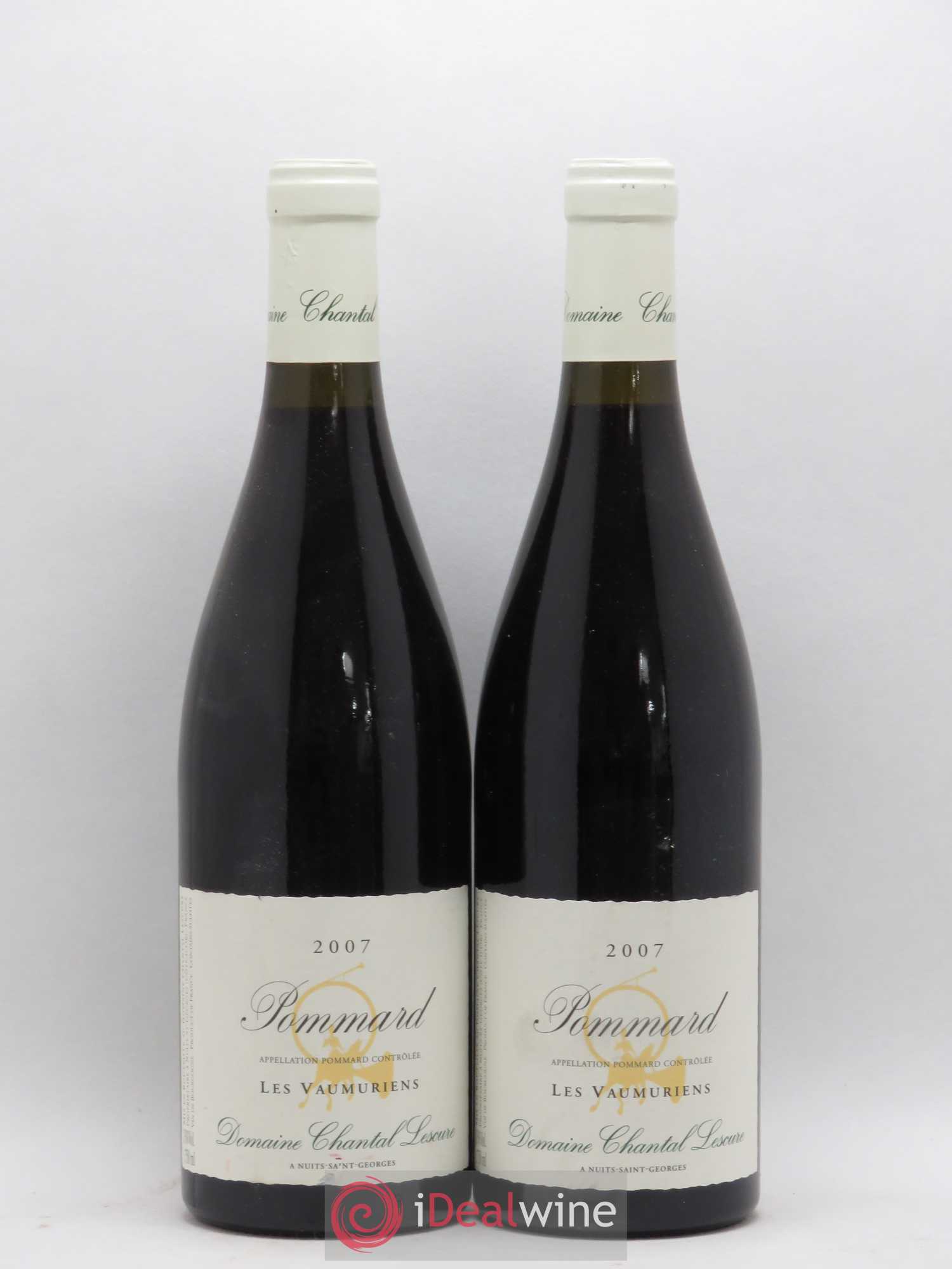 Pommard Les Vaumuriens Chantal Lescure 2007 - Lot de 2 bouteilles - 0