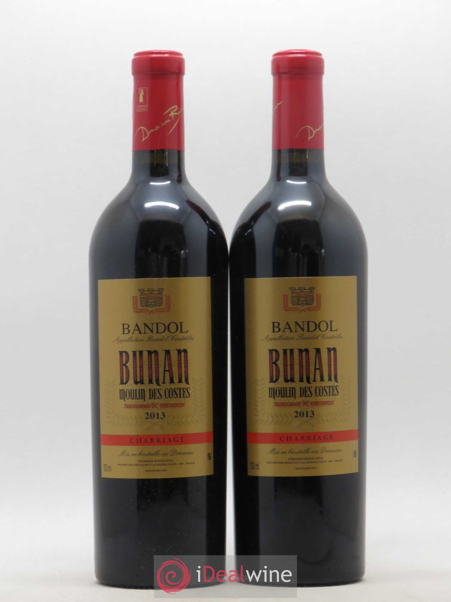 Bandol Cuvée Charriage Domaine Bunan 2013 - Posten von 2 Flaschen - 0
