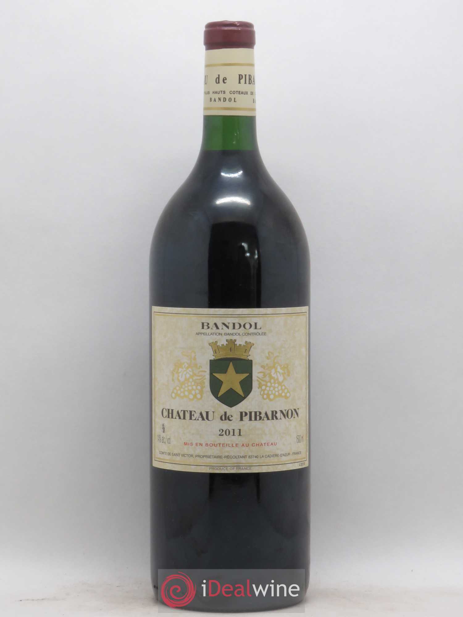 Bandol Château de Pibarnon Comte de Saint-Victor 2011 - Lot de 1 magnum - 0