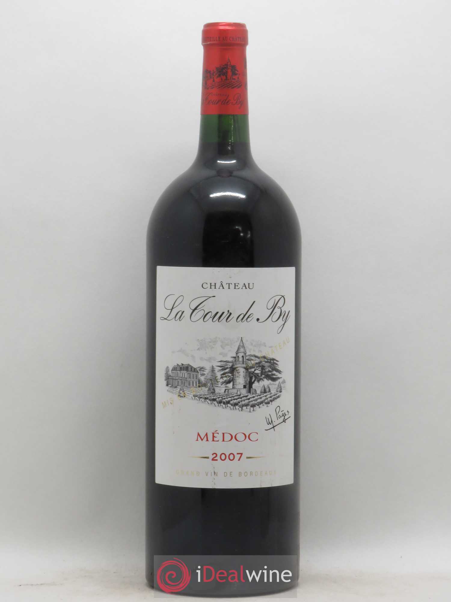 Château La Tour de By Cru Bourgeois 2007 - Lot de 1 magnum - 0