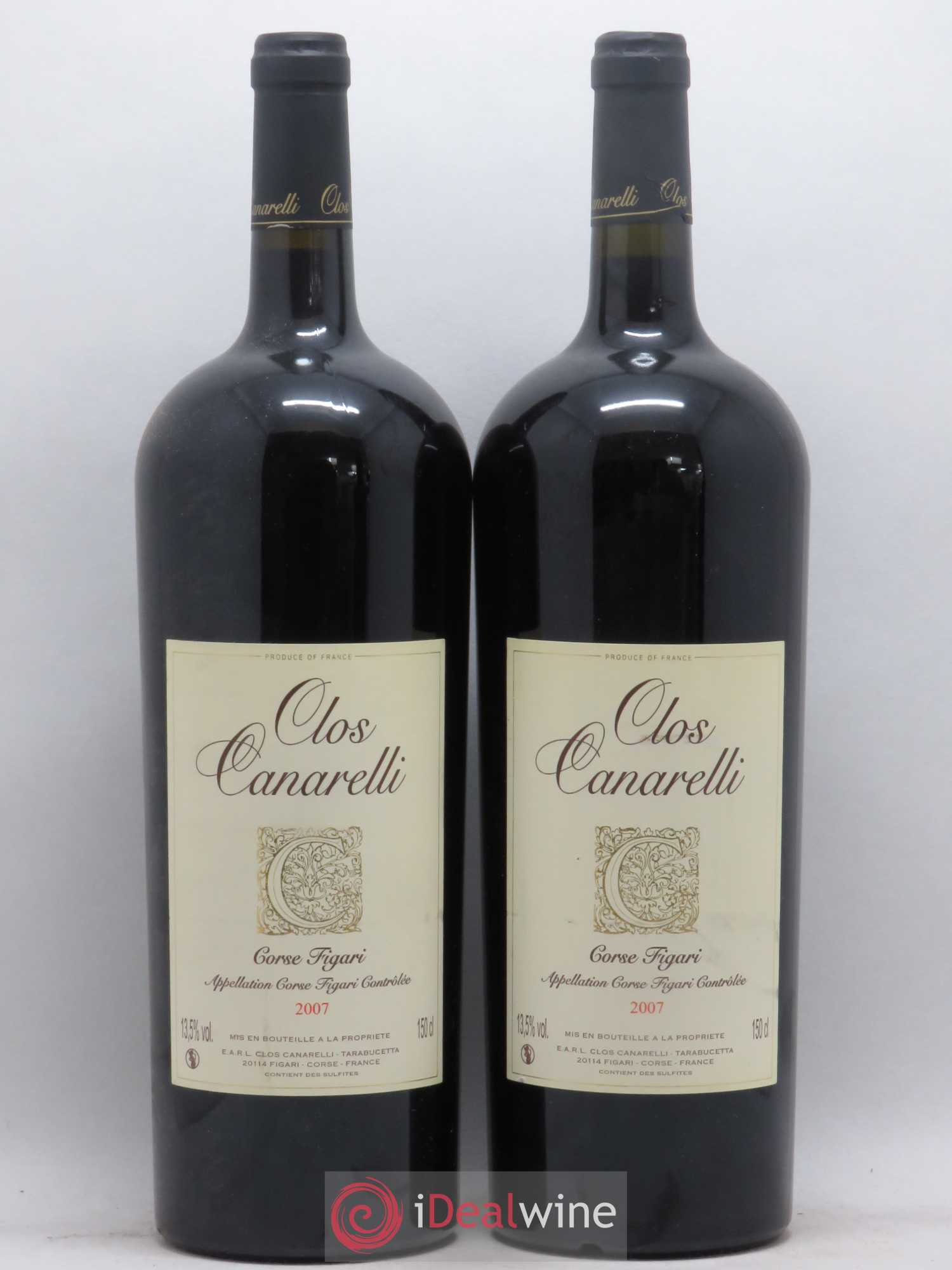 Figari Clos Canarelli 2007 - Lot de 2 magnums - 0