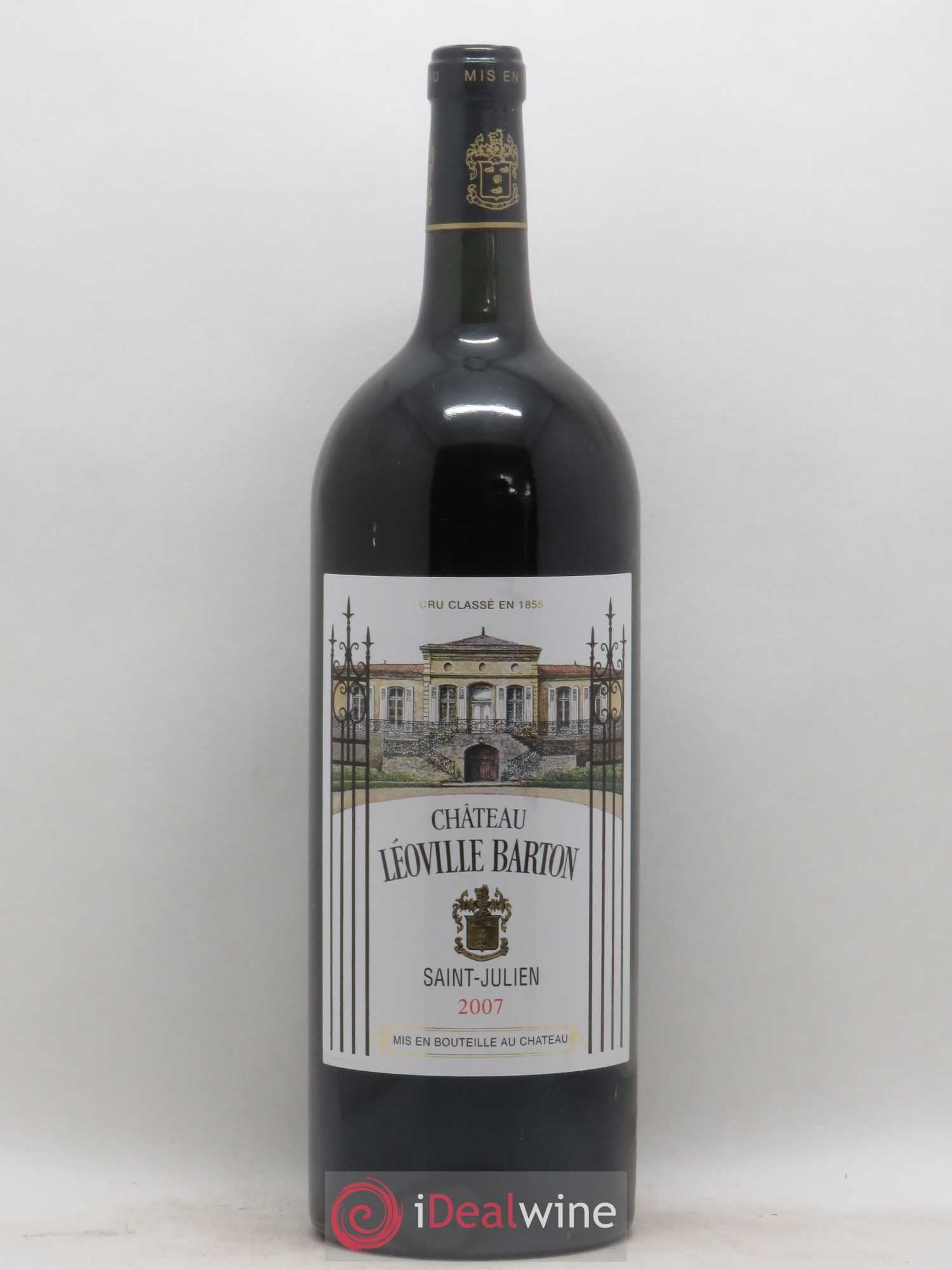 Château Léoville Barton 2ème Grand Cru Classé 2007 - Lot de 1 magnum - 0