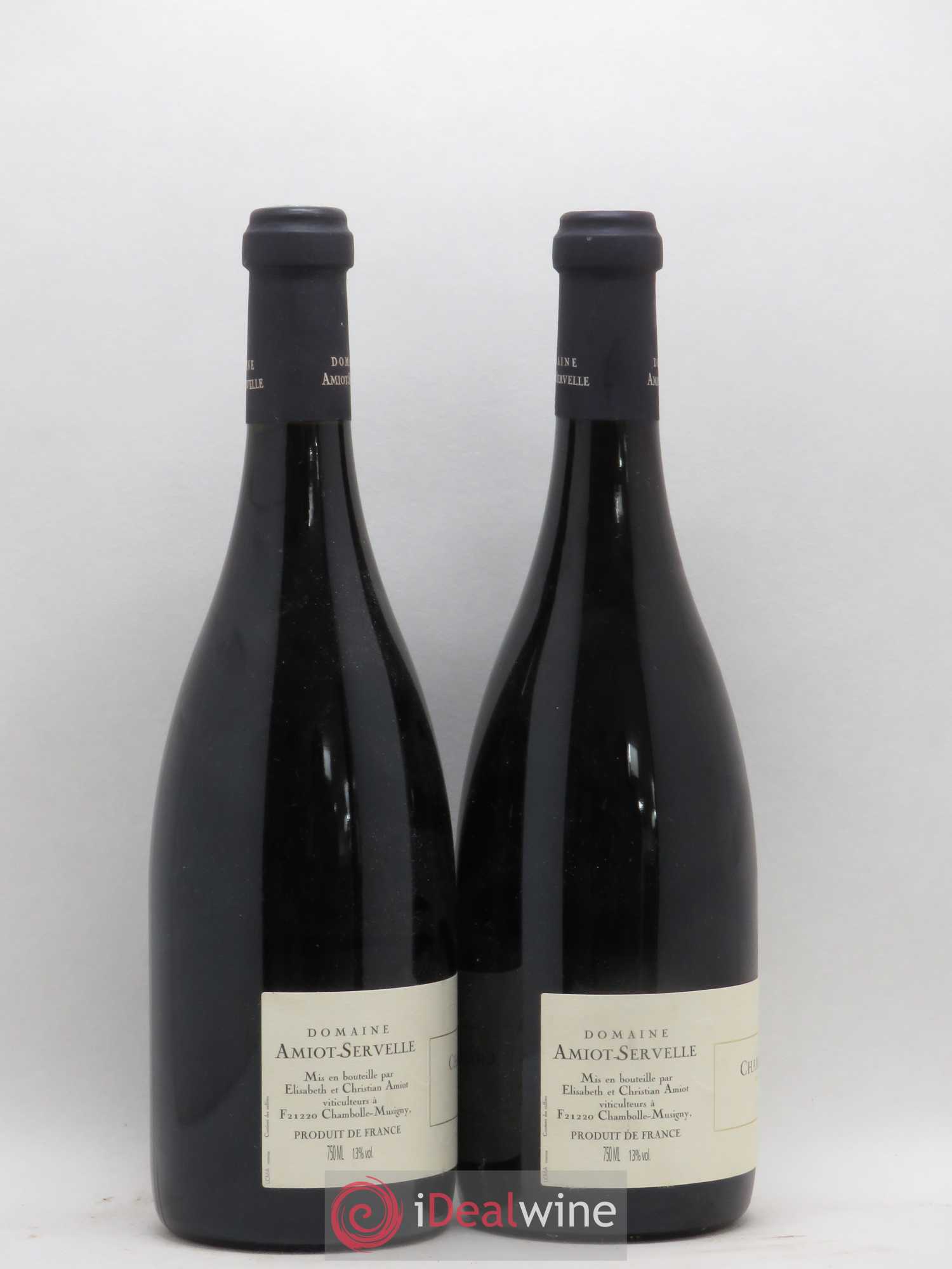Chambolle-Musigny 1er Cru Les Amoureuses Amiot-Servelle 2005 - Lot de 2 bouteilles - 1