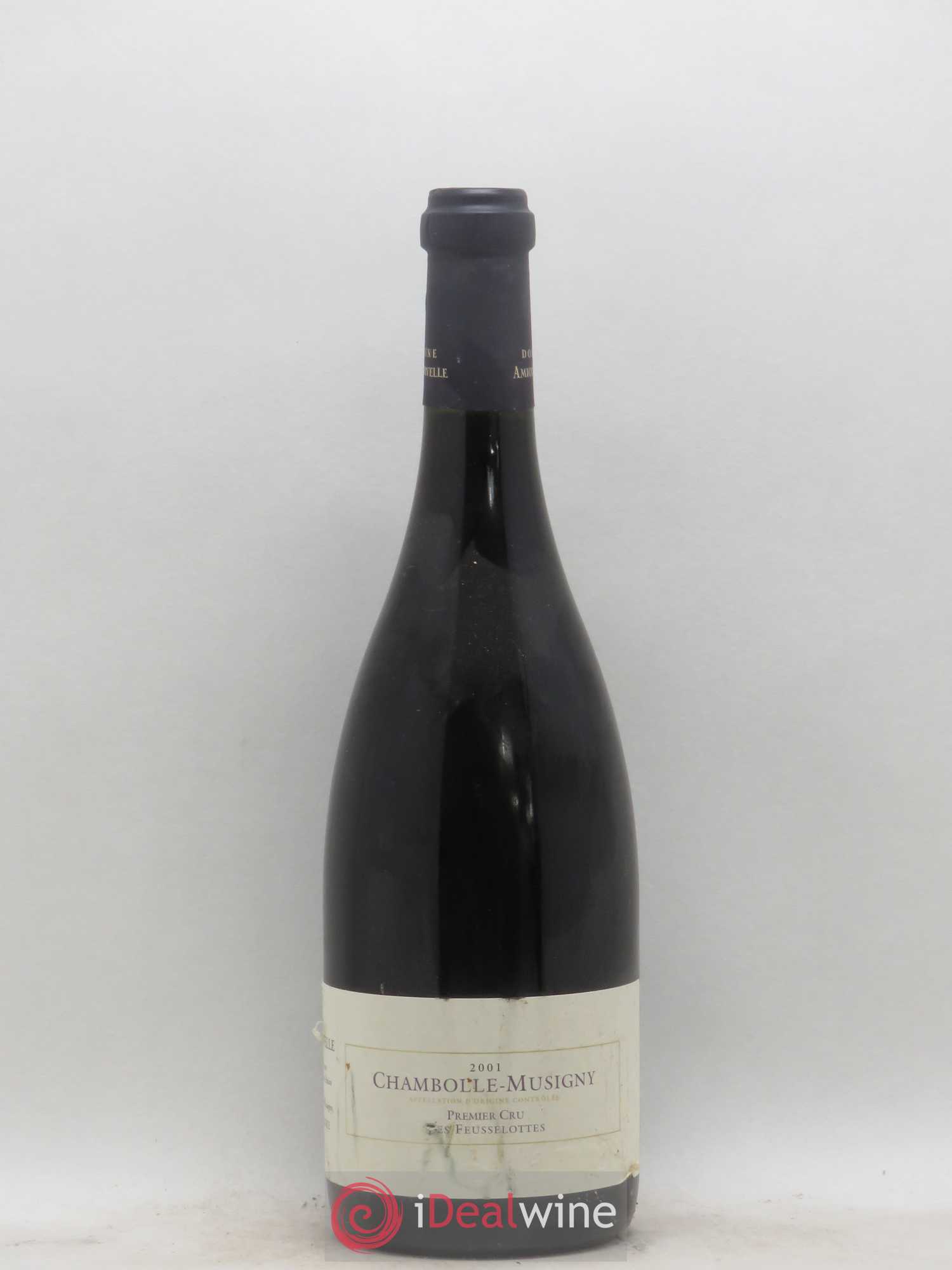 Chambolle-Musigny 1er Cru Les Feusselottes Amiot-Servelle 2001 - Lot de 1 bouteille - 0