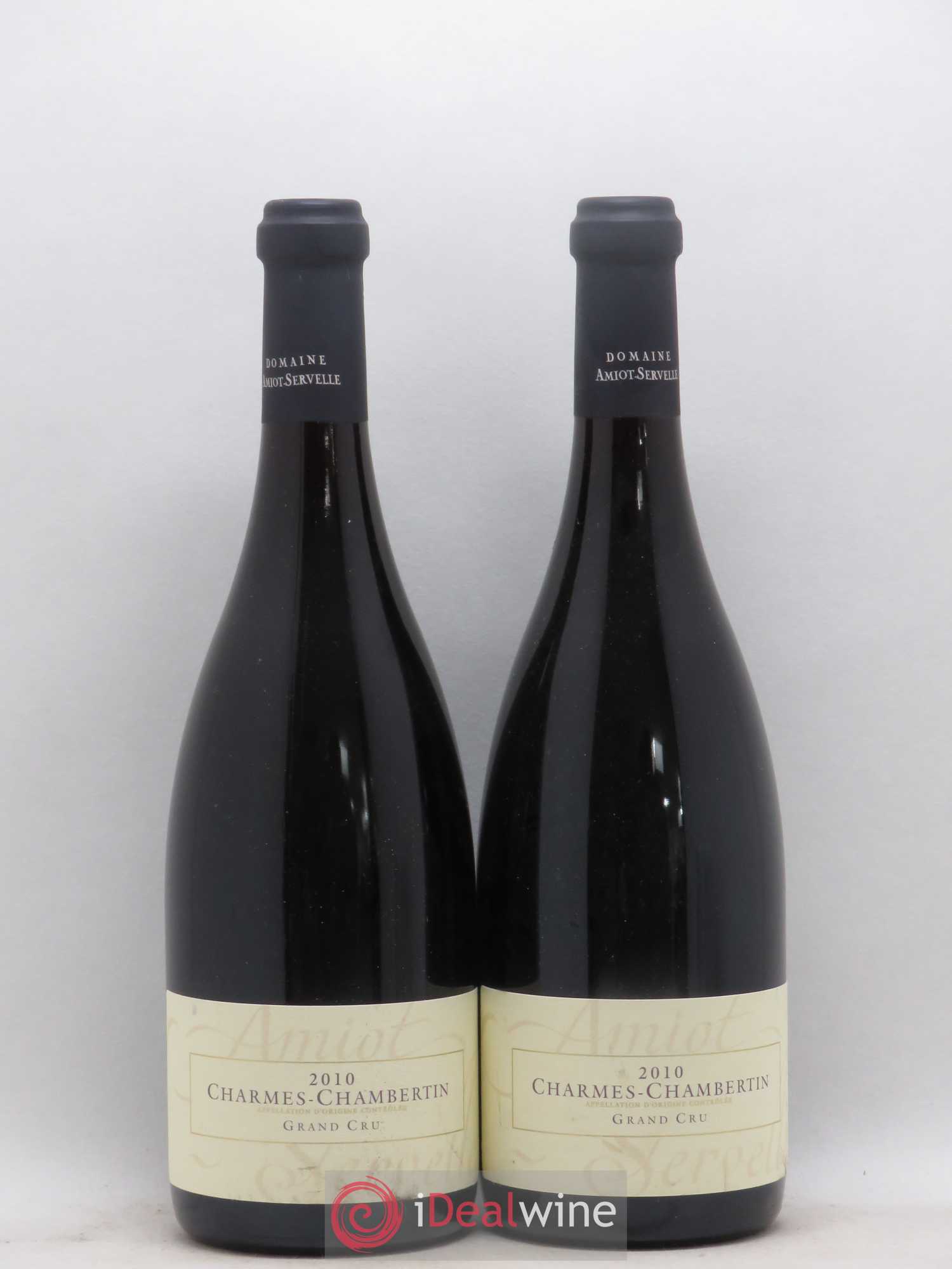 Charmes-Chambertin Grand Cru Amiot-Servelle 2010 - Lot de 2 bouteilles - 0