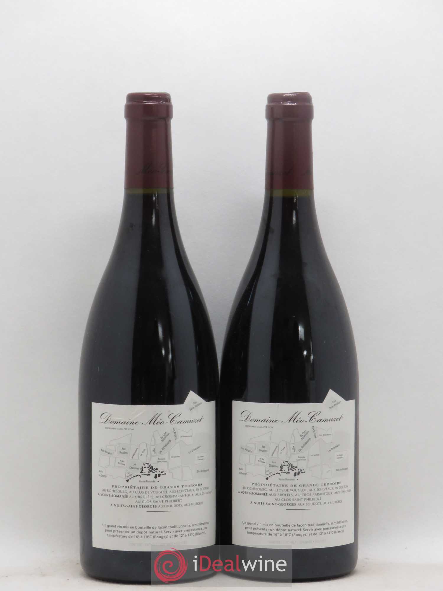Vosne-Romanée 1er Cru Les Chaumes Méo-Camuzet (Domaine) 2004 - Lot de 2 bouteilles - 1