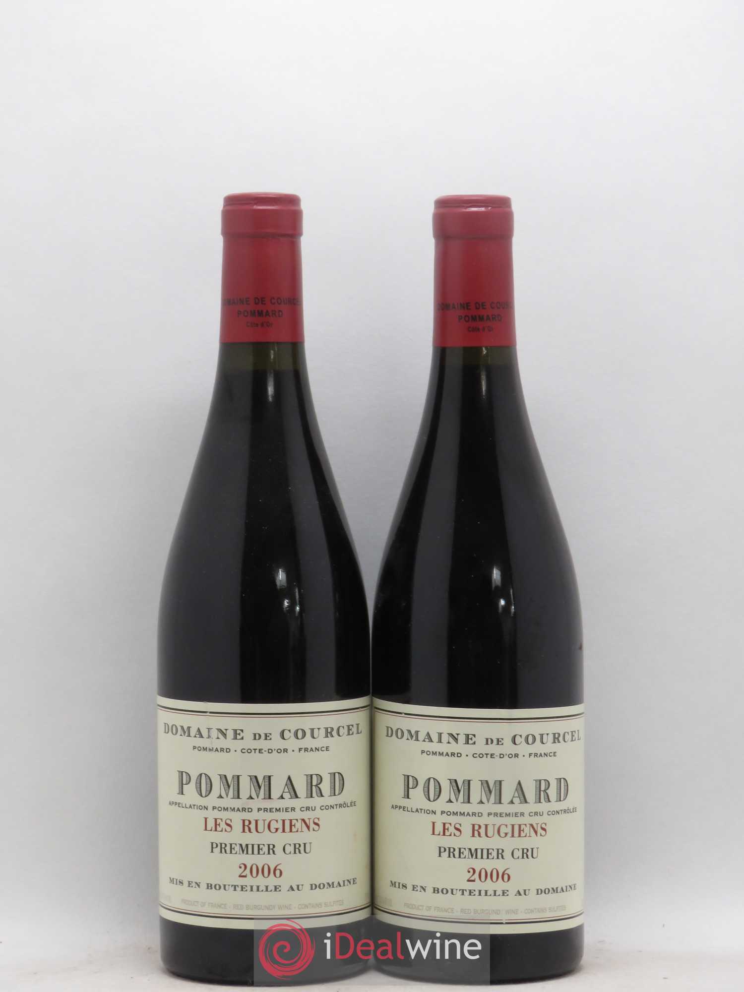 Pommard 1er Cru Les Rugiens de Courcel (Domaine) 2006 - Lot de 2 bouteilles - 0