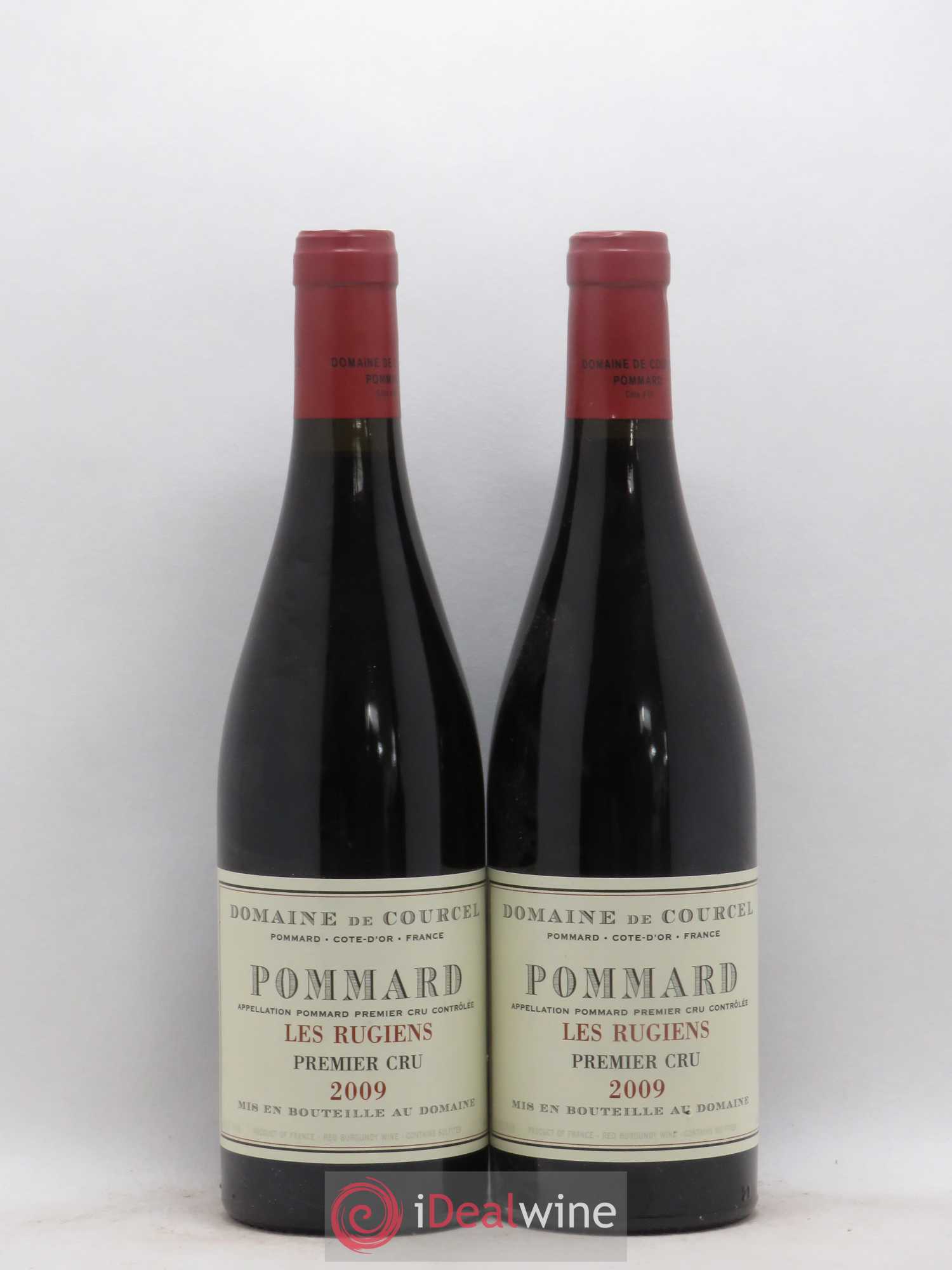 Pommard 1er Cru Les Rugiens de Courcel (Domaine) 2009 - Lot de 2 bouteilles - 0