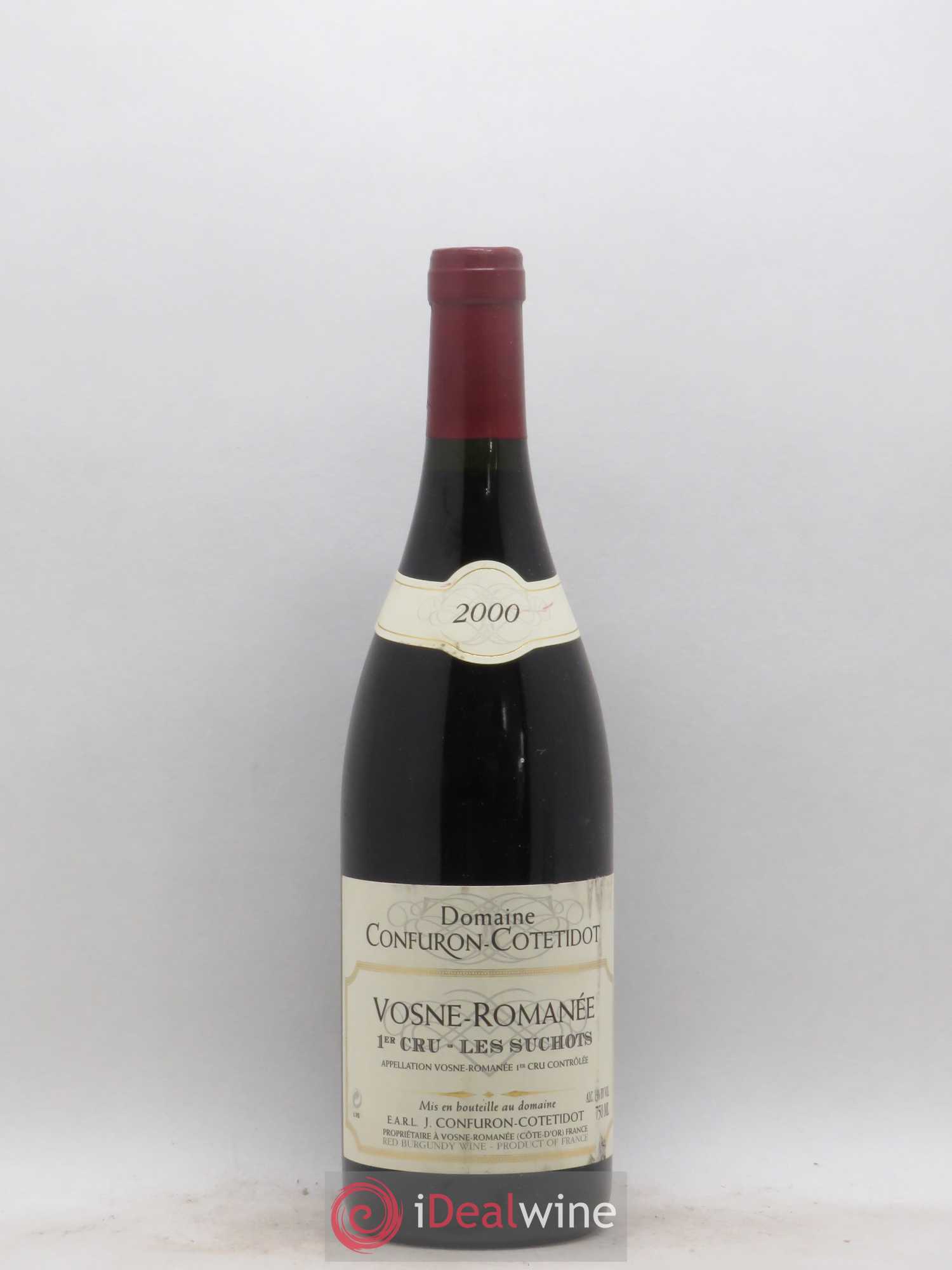 Vosne-Romanée 1er Cru Les Suchots Confuron-Cotetidot 2000 - Lot de 1 bouteille - 0