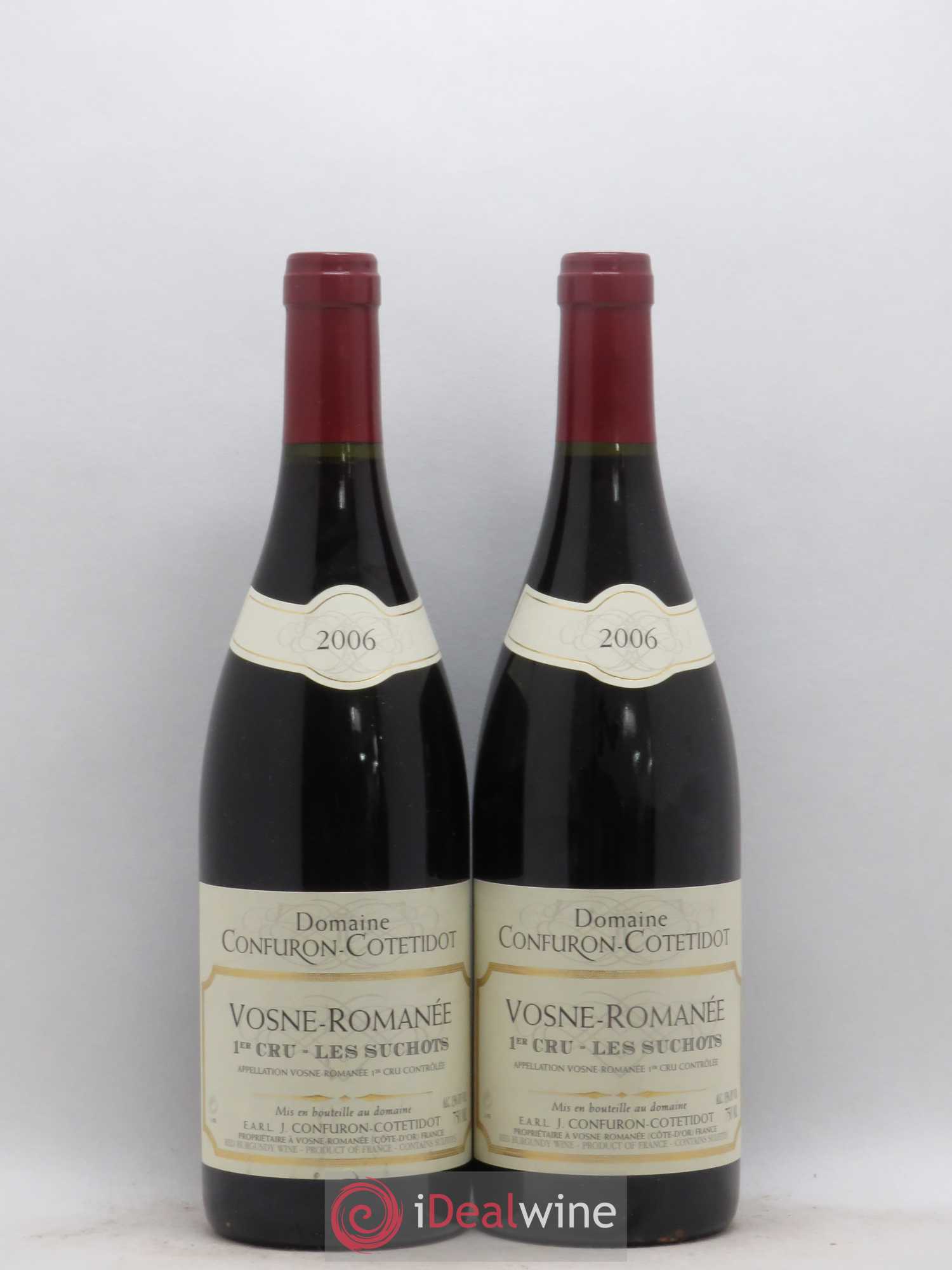 Vosne-Romanée 1er Cru Les Suchots Confuron-Cotetidot 2006 - Lot de 2 bouteilles - 0