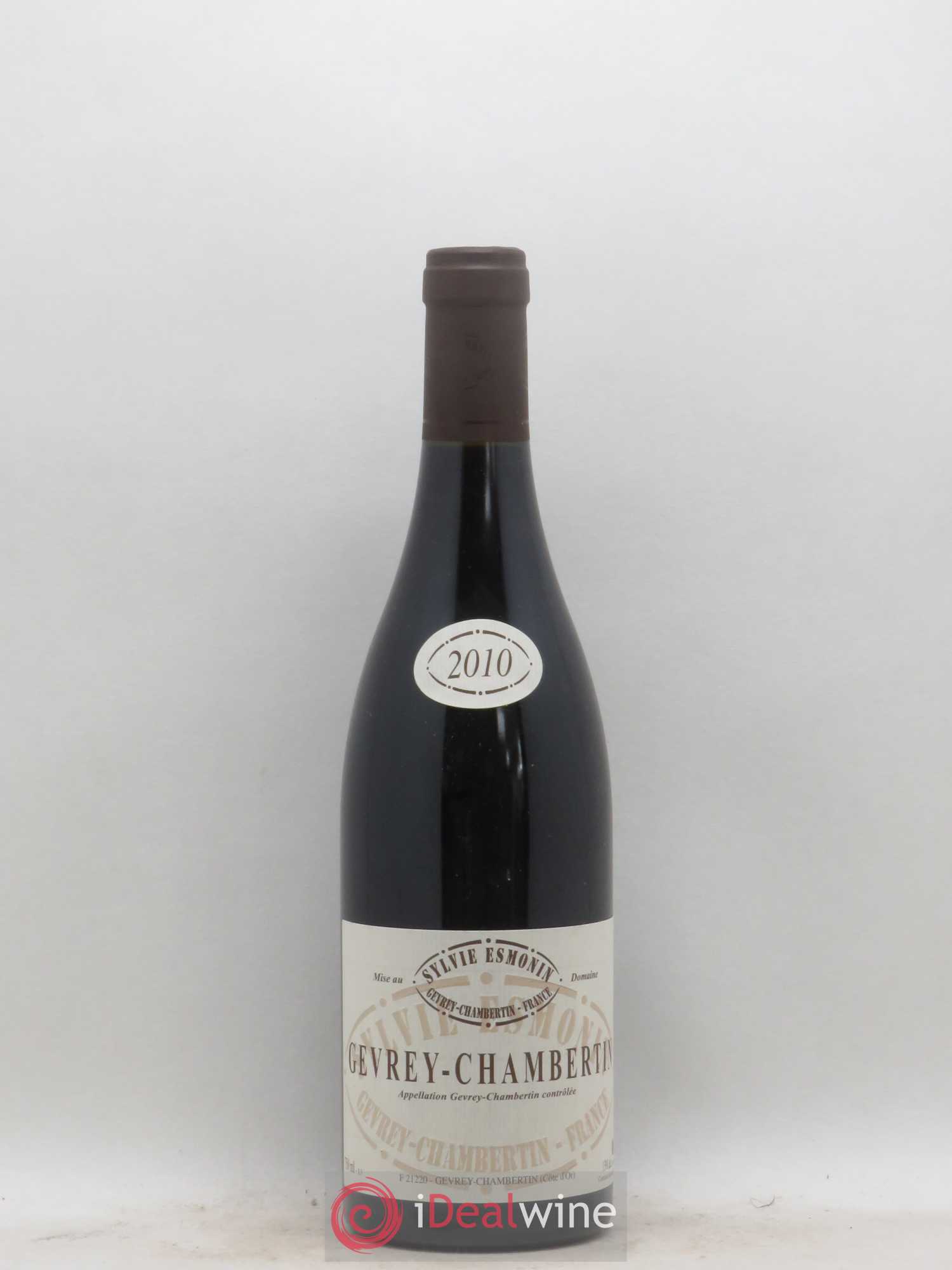 Gevrey-Chambertin Sylvie Esmonin 2010 - Lot de 1 bouteille - 0