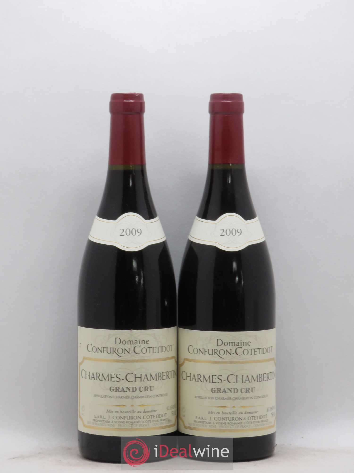 Charmes-Chambertin Grand Cru Confuron-Cotetidot 2009 - Lot de 2 bouteilles - 0