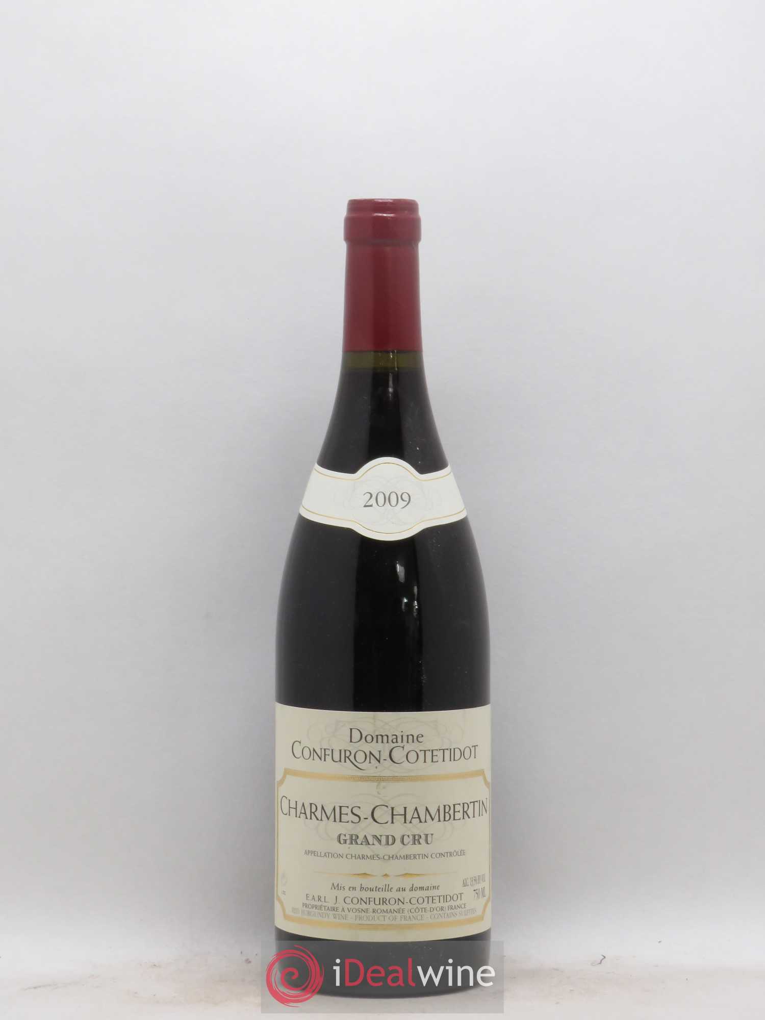 Charmes-Chambertin Grand Cru Confuron-Cotetidot 2009 - Lot de 1 bouteille - 0