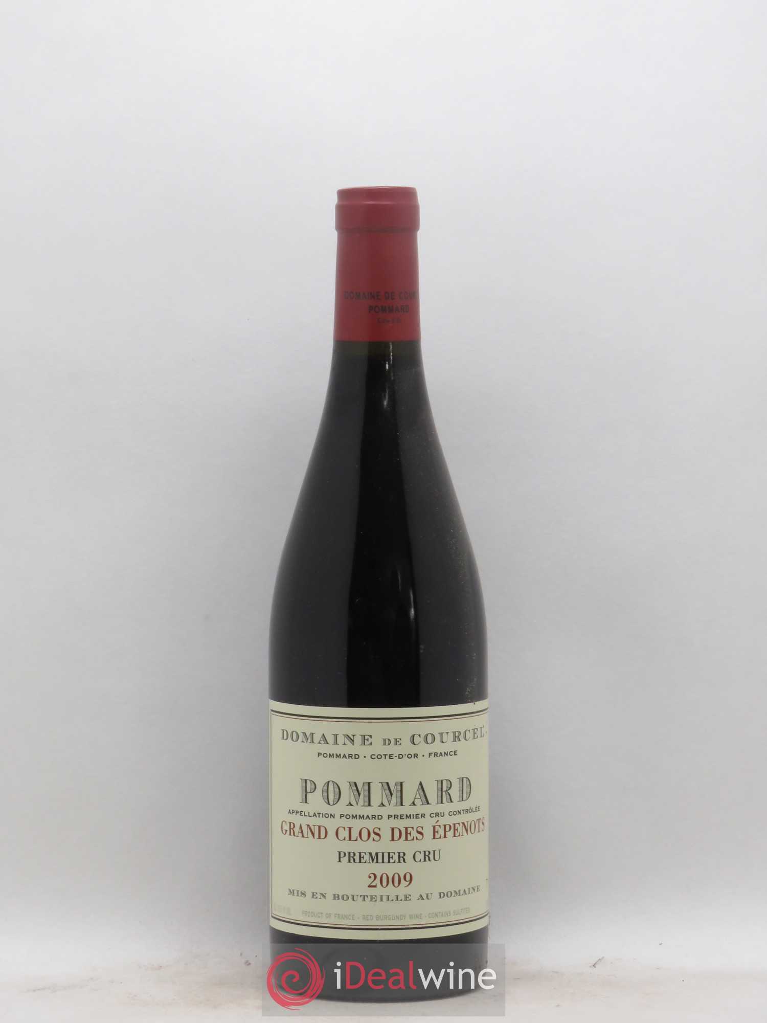 Pommard 1er Cru Grand Clos des Epenots de Courcel (Domaine) 2009 - Lot de 1 bouteille - 0