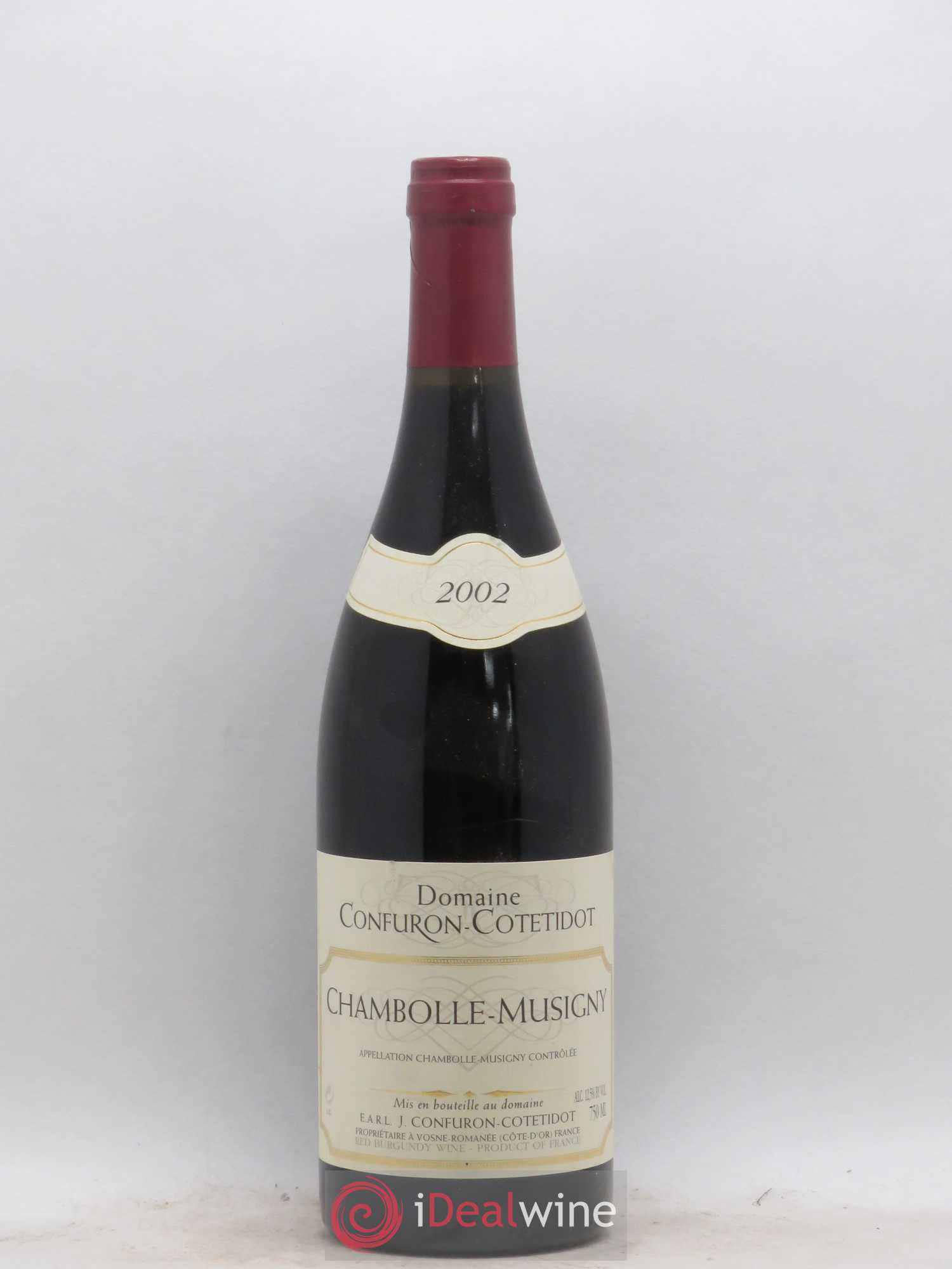 Chambolle-Musigny Confuron-Cotetidot 2002 - Lot de 1 bouteille - 0