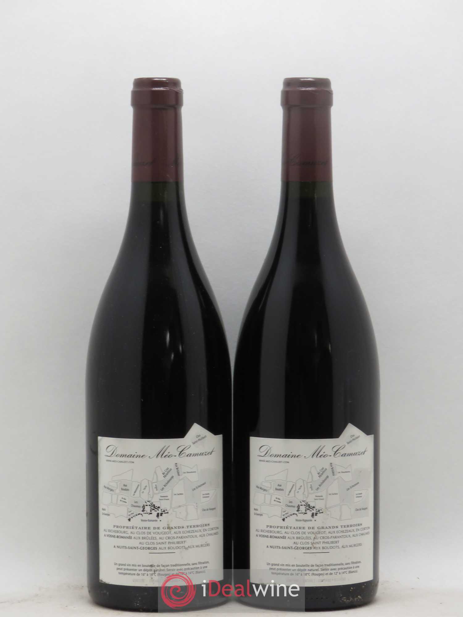 Vosne-Romanée 1er Cru Les Chaumes Méo-Camuzet (Domaine) 2009 - Lot de 2 bouteilles - 1