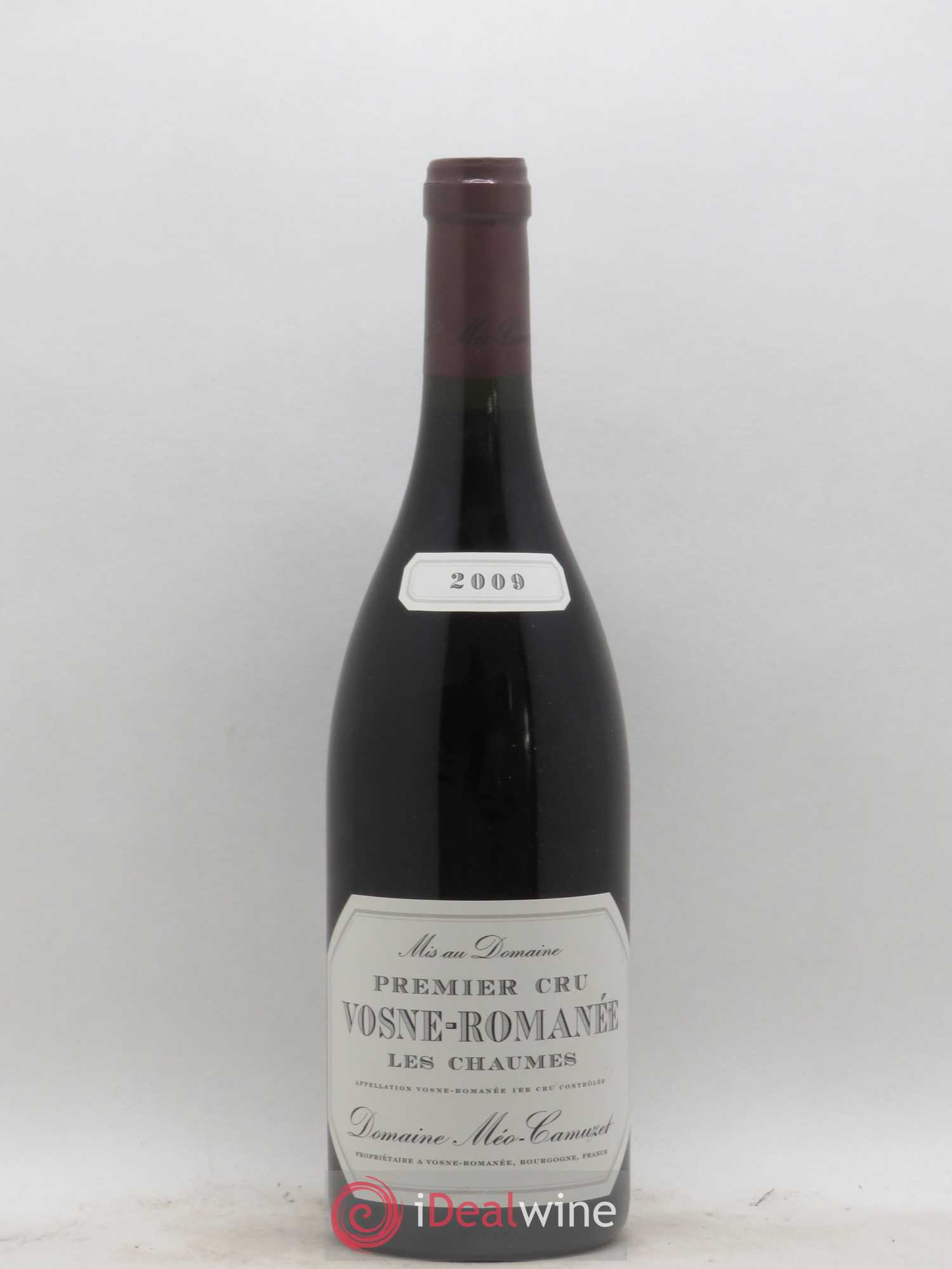 Vosne-Romanée 1er Cru Les Chaumes Méo-Camuzet (Domaine) 2009 - Lot de 1 bouteille - 0