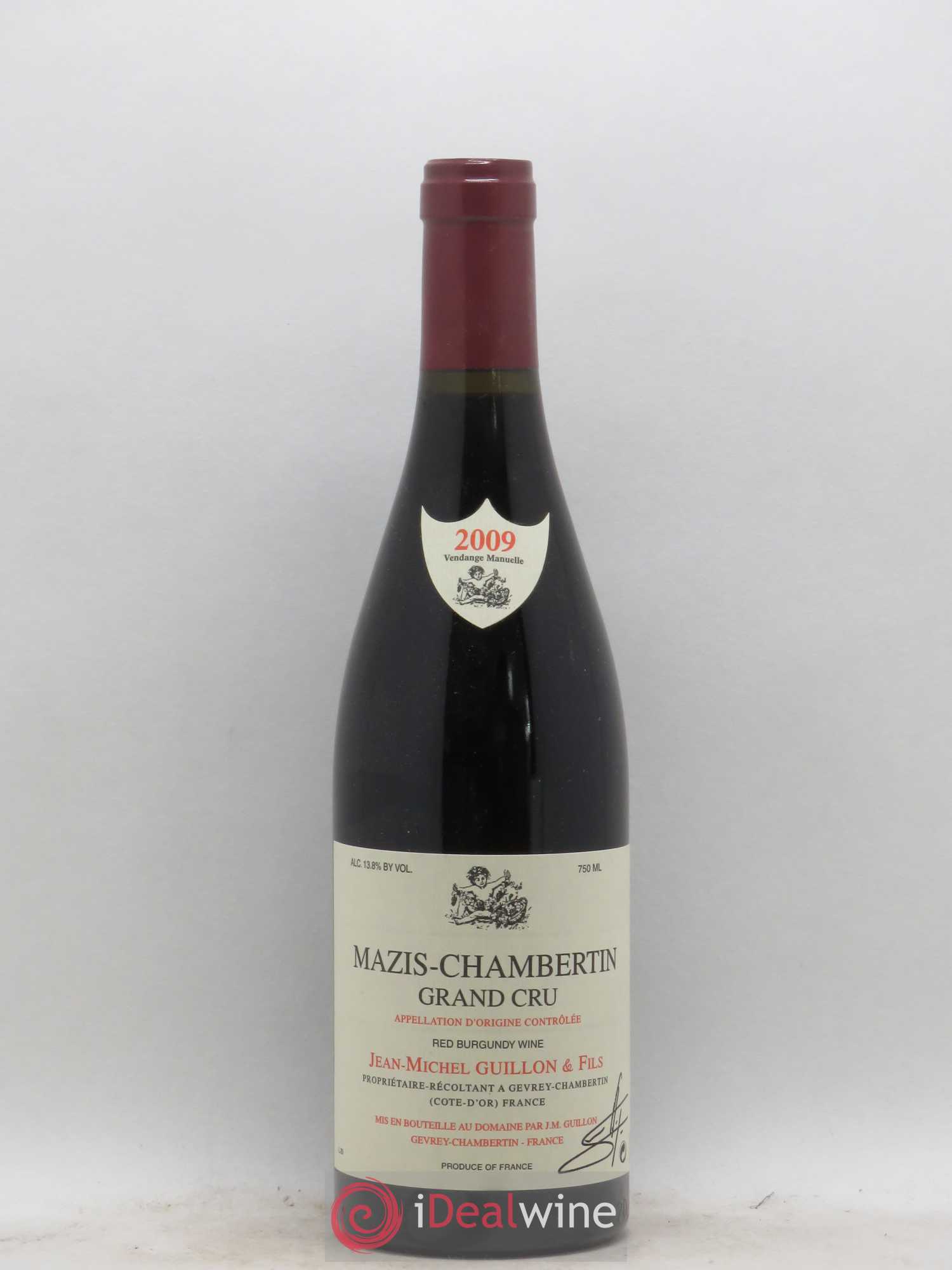 Mazis-Chambertin Grand Cru Domaine Jean Michel Guillon 2009 - Posten von 1 Flasche - 0