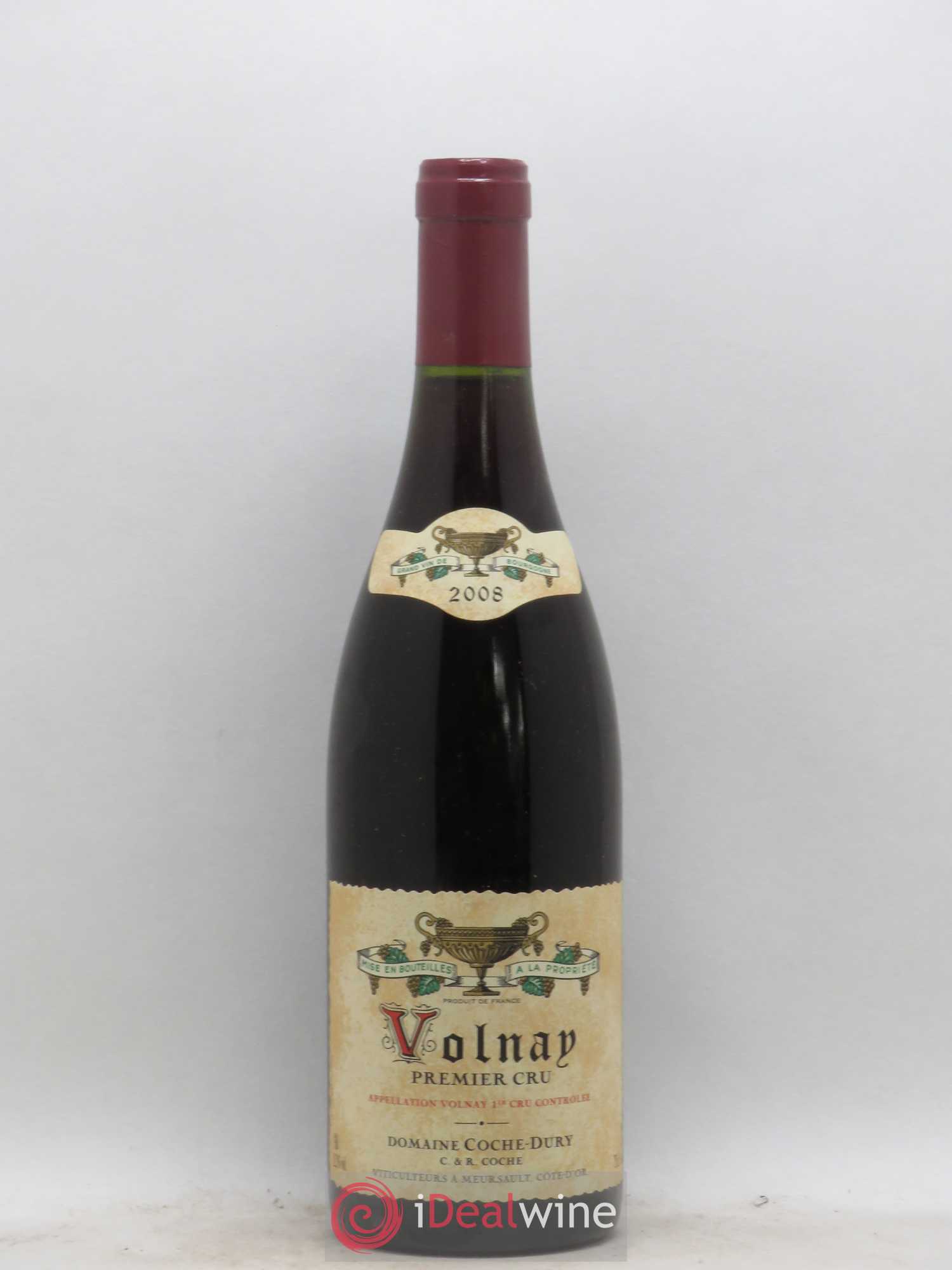 Volnay 1er Cru Coche Dury (Domaine) 2008 - Lot de 1 bouteille - 0