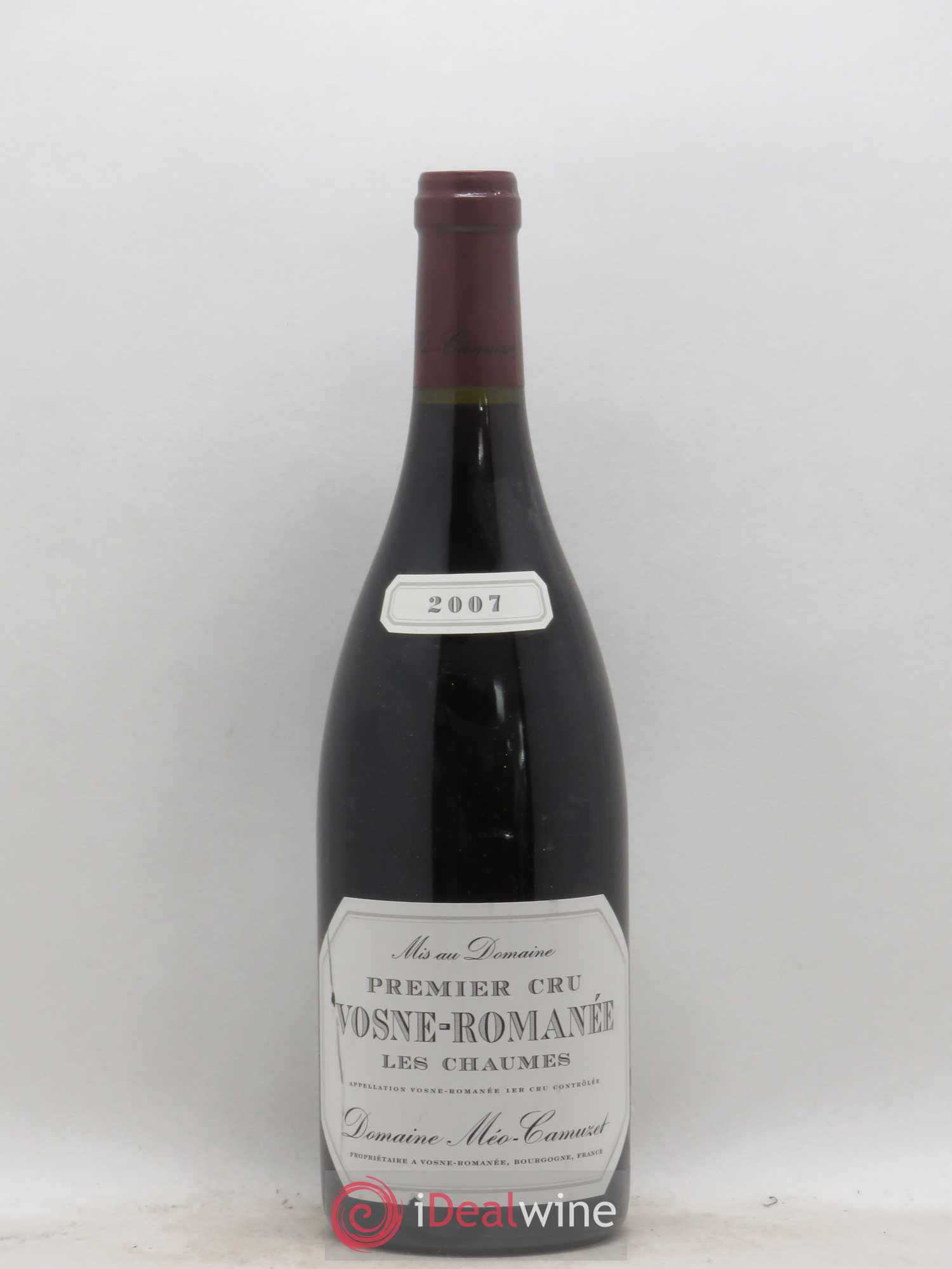 Vosne-Romanée 1er Cru Les Chaumes Méo-Camuzet (Domaine) 2007 - Lot de 1 bouteille - 0