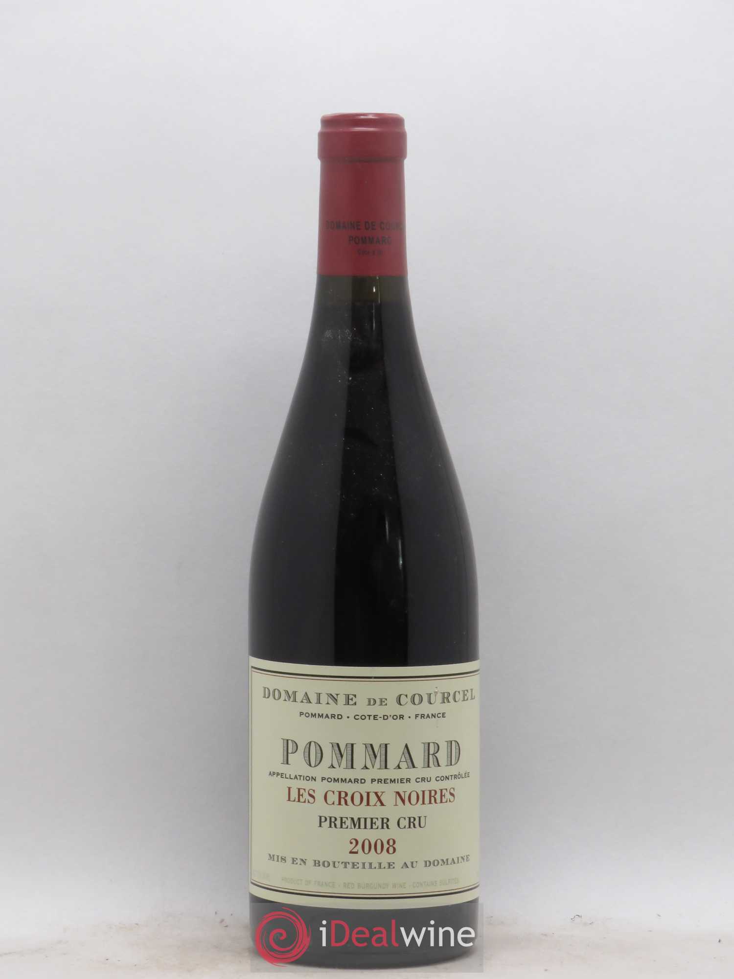 Pommard 1er Cru Les Croix Noires de Courcel (Domaine) 2008 - Lot de 1 bouteille - 0