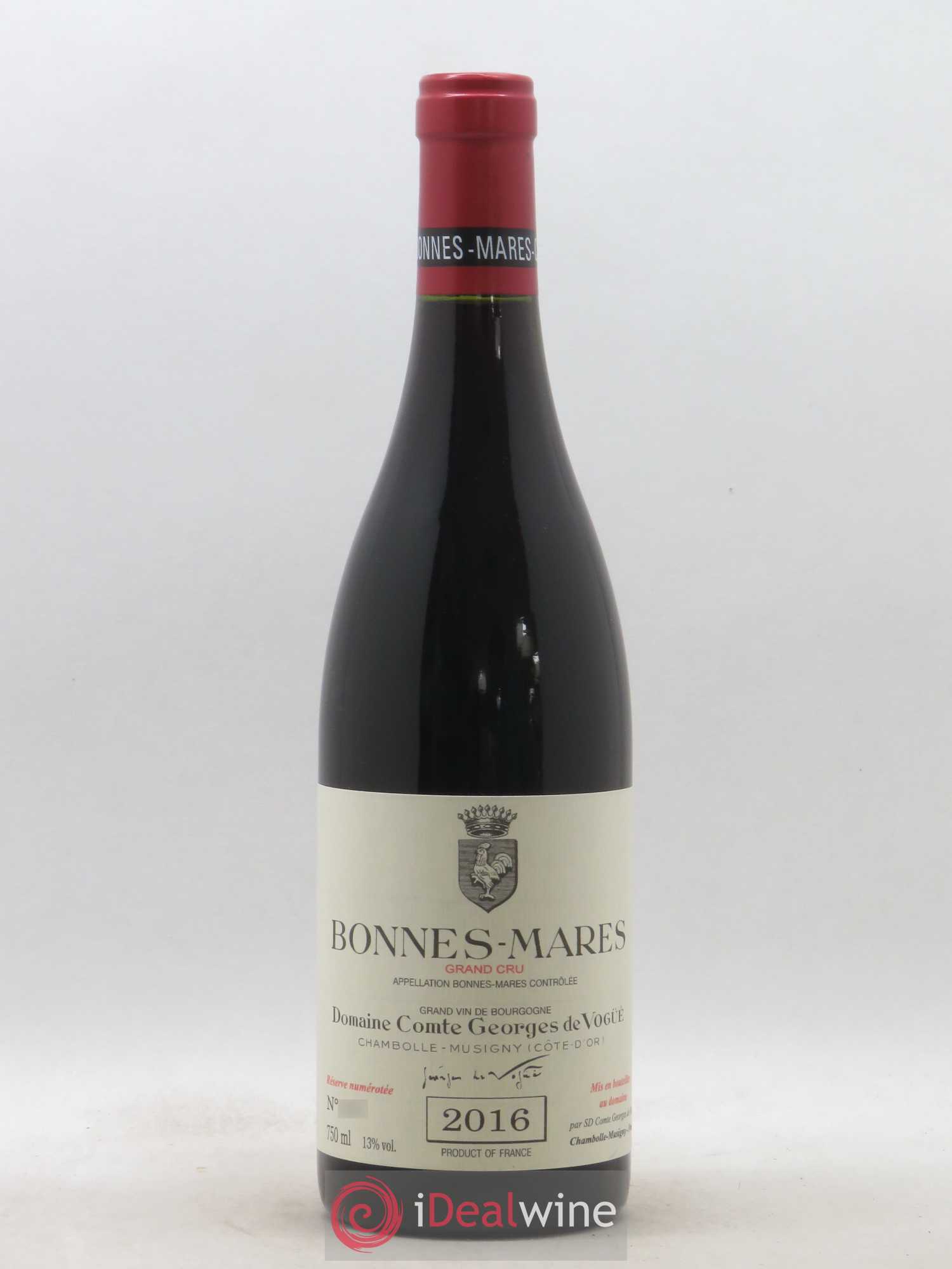 Bonnes-Mares Grand Cru Comte Georges de Vogüé 2016 - Lot de 1 bouteille - 0