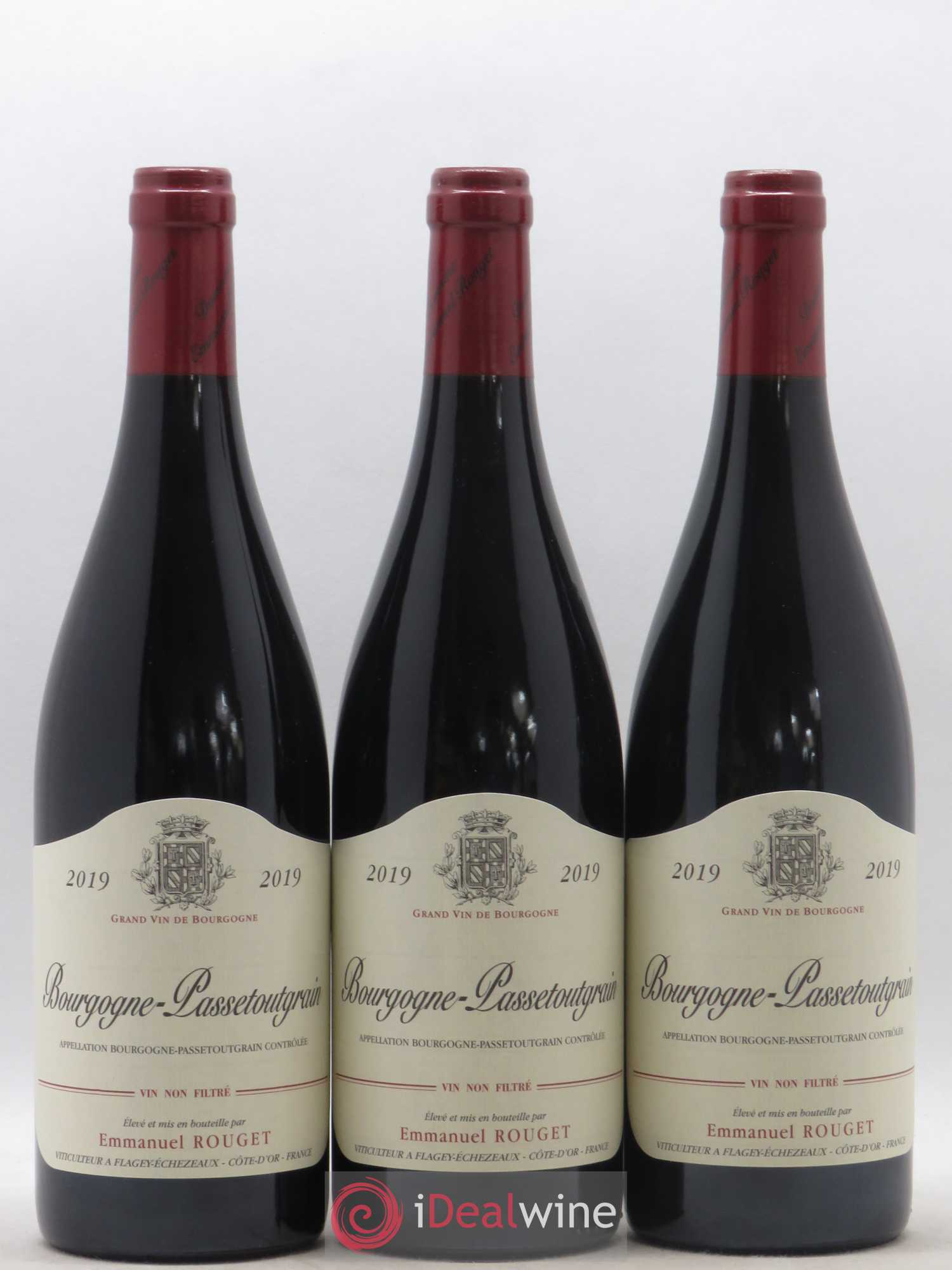 Bourgogne Passetoutgrain Emmanuel Rouget 2019 - Lot de 3 bouteilles - 0