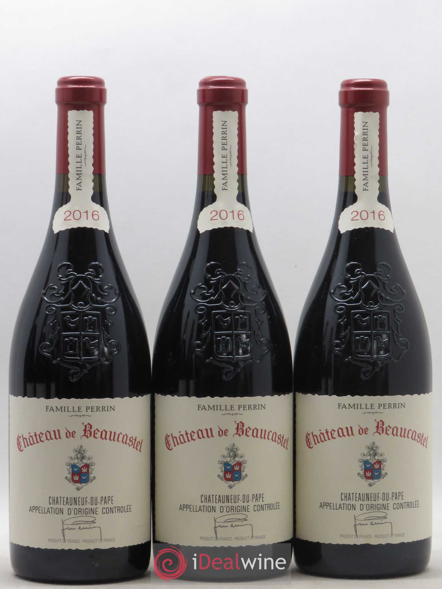 Châteauneuf-du-Pape Château de Beaucastel Famille Perrin 2016 - Lot de 6 bouteilles - 1
