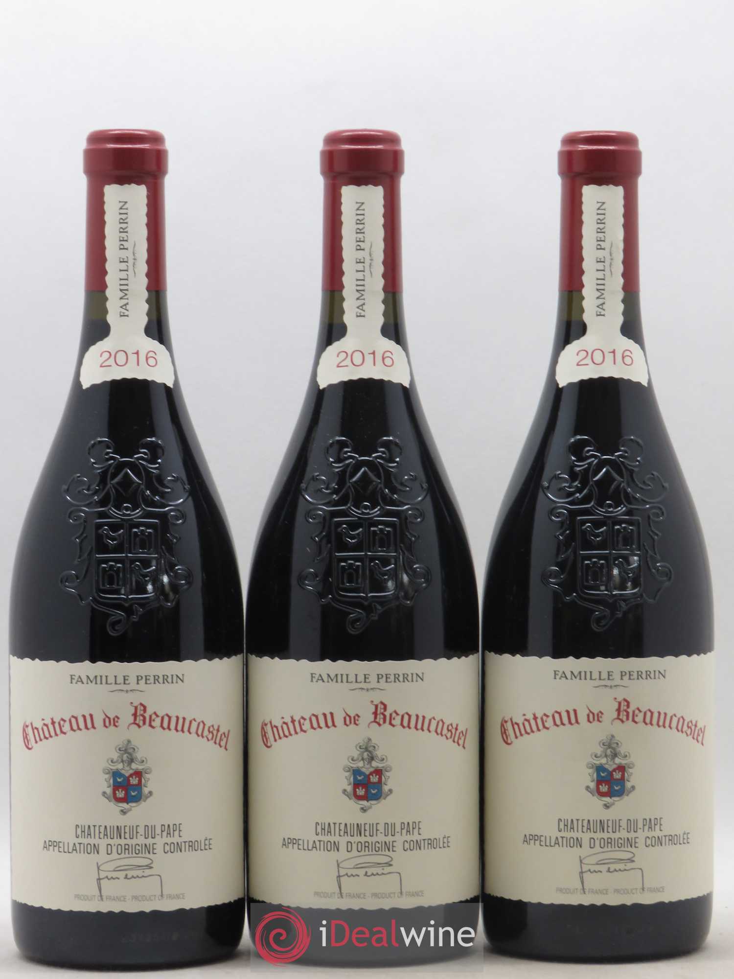 Châteauneuf-du-Pape Château de Beaucastel Famille Perrin 2016 - Lot de 6 bouteilles - 2