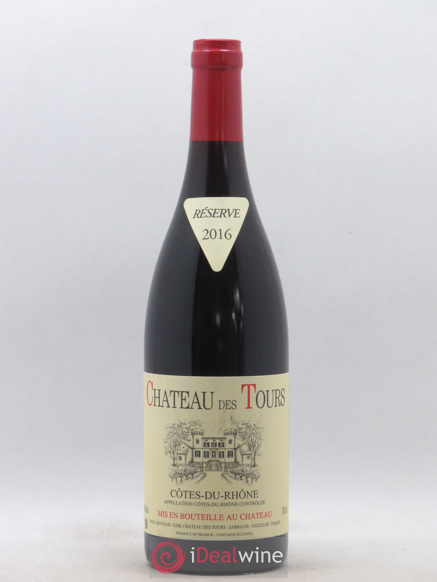 Côtes-du-Rhône Château des Tours Emmanuel Reynaud 2016 - Lot de 1 bouteille - 0