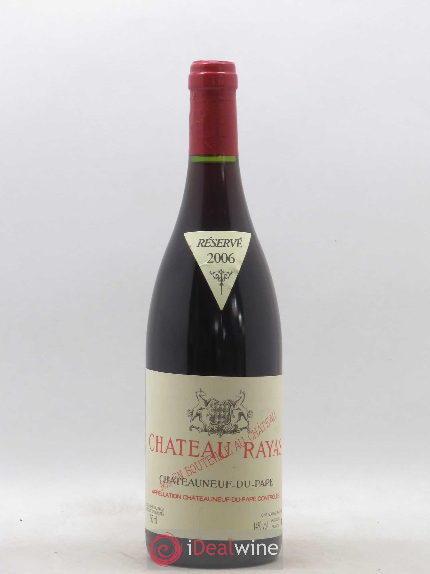 Châteauneuf-du-Pape Château Rayas Emmanuel Reynaud 2006 - Lot de 1 bouteille - 0