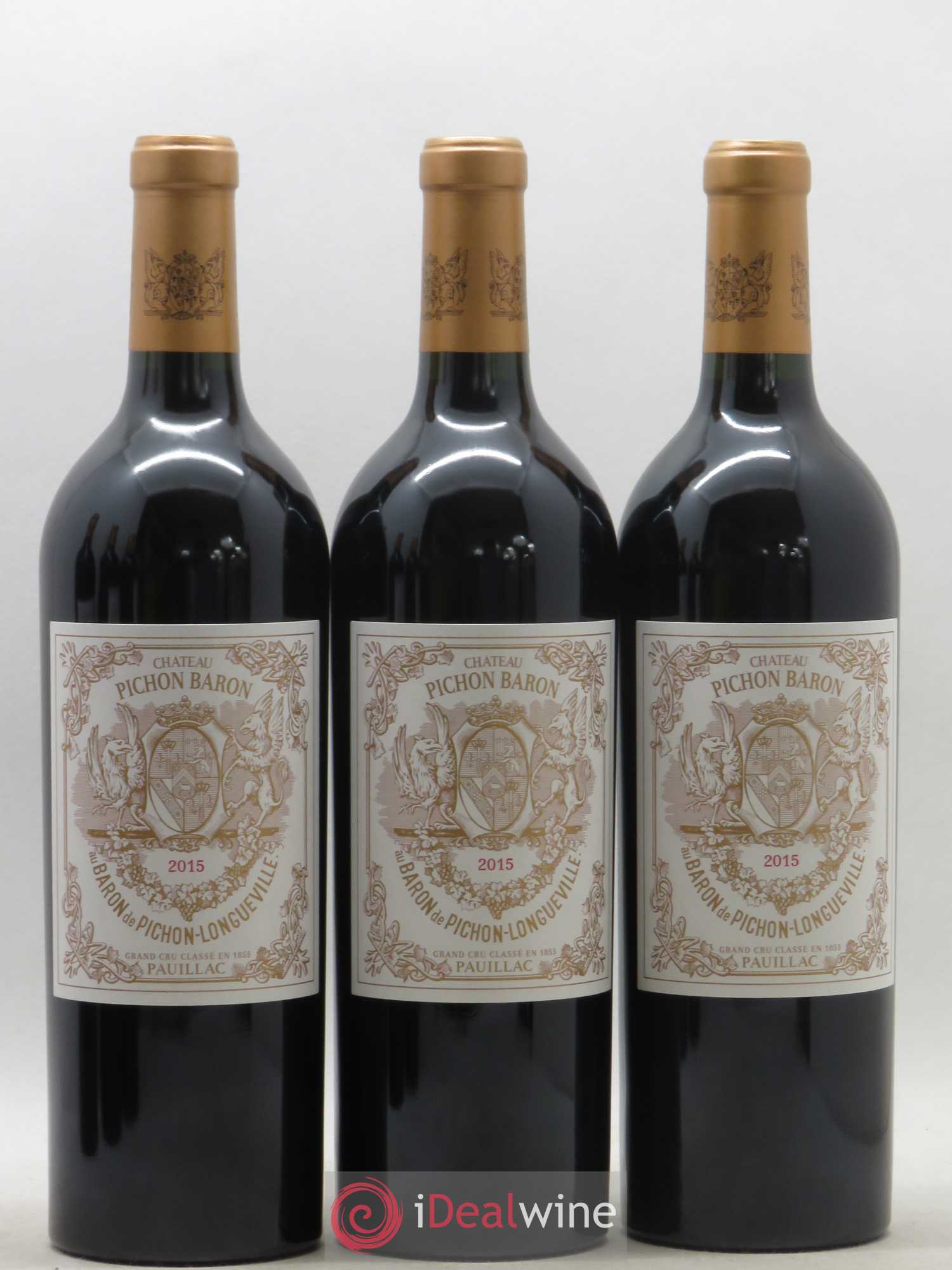 Pichon Longueville Baron 2ème Grand Cru Classé 2015 - Lotto di 6 bottiglie - 1